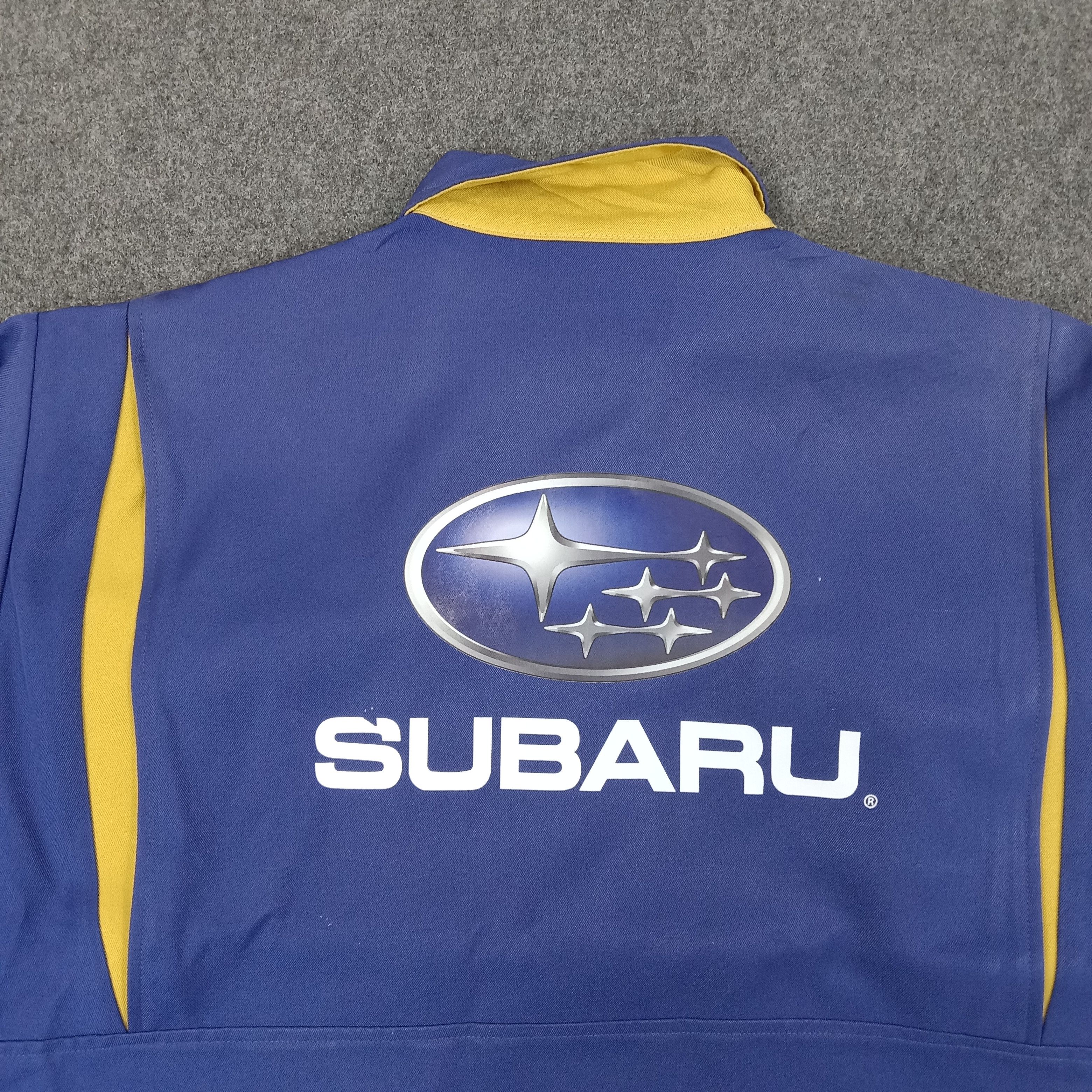 Japanese Brand × Vintage Subaru Japanese Rally Team Custom Art Jacket Size US M / EU 48-50 / 2 - 3 Thumbnail