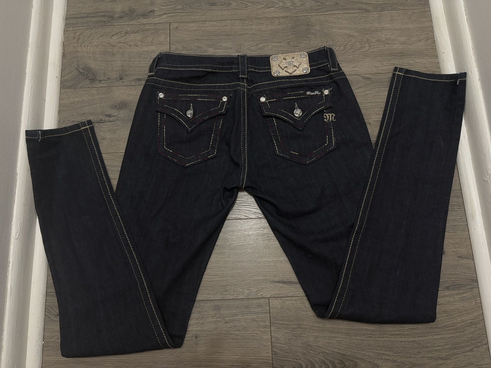 Miss Me Miss me jeans dark wash Size 29" - 2 Thumbnail