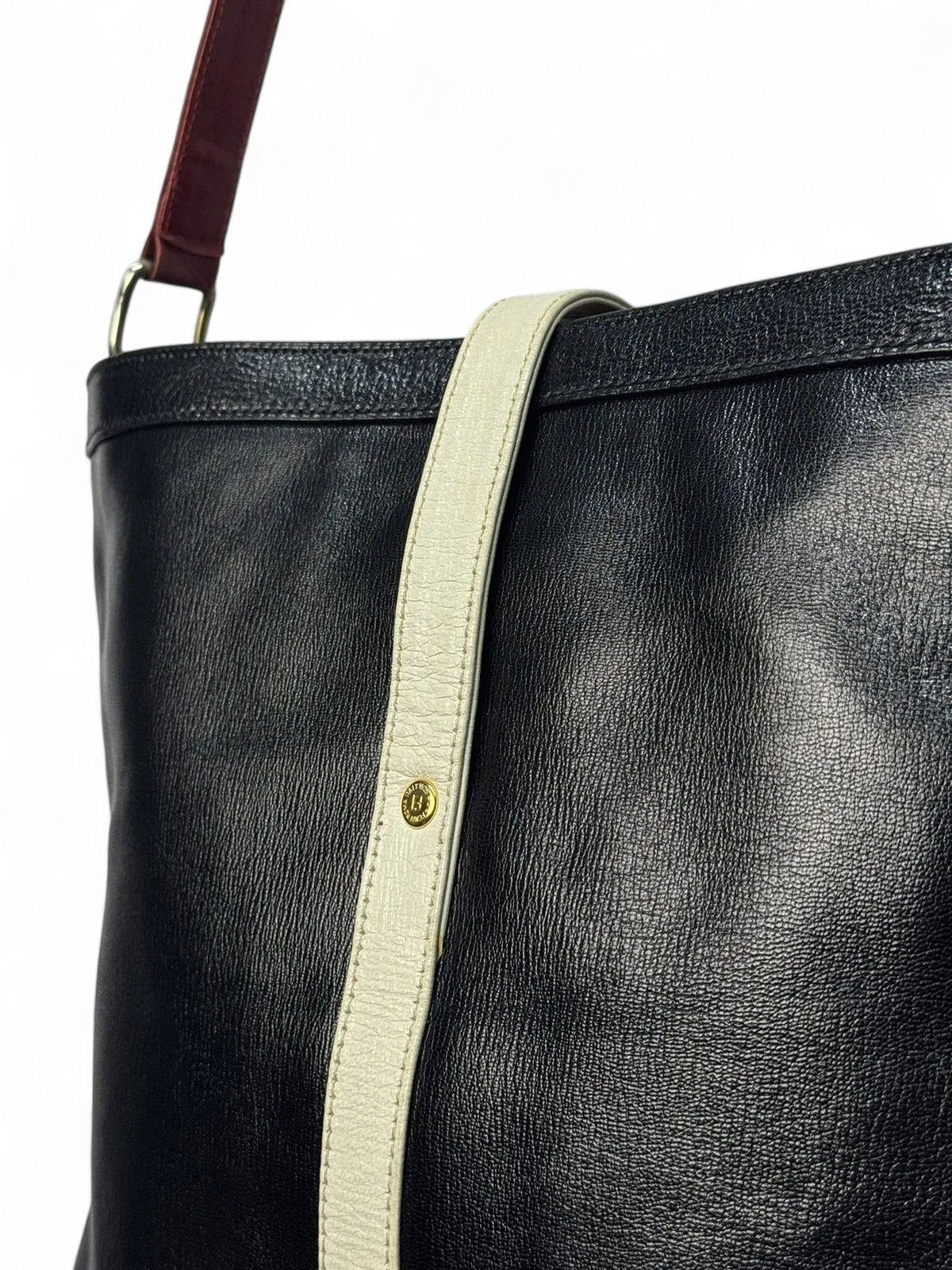 Fendi Fendi Vintage Black Leather Shoulder Bag Classic Luxury Size ONE SIZE - 12 Thumbnail