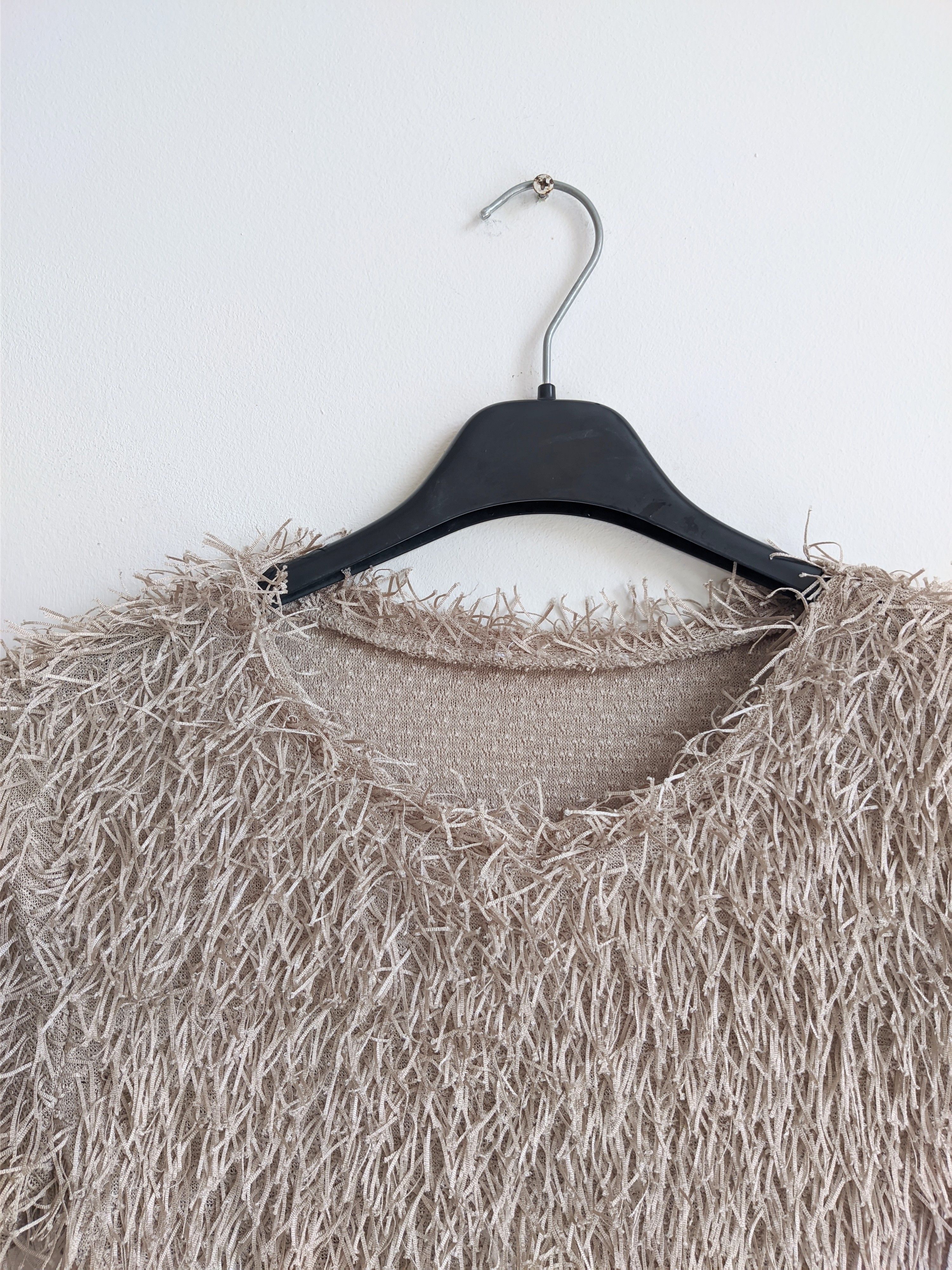 Japanese Brand Vintage fuzzy tshirt mohair y2k Size M / US 6-8 / IT 42-44 - 2 Thumbnail