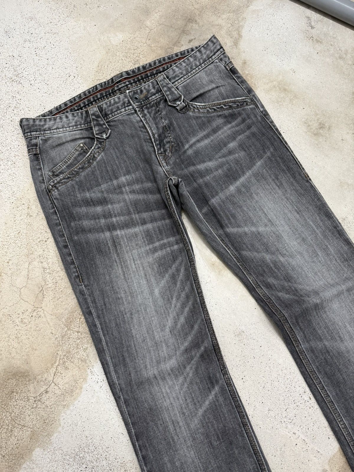 Nicole Club Nicole Club For Men Chain Pocket Whisker Unisex Denim Pants Size US 31 - 2 Thumbnail