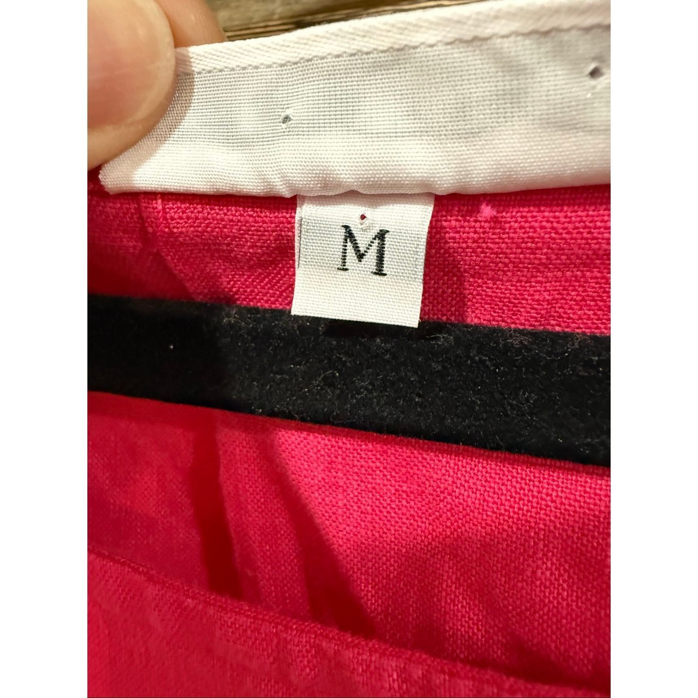 Bryn Walker Bryn Walker Hi-Lo Zaida pink hibiscus linen tunic dress size Size M / US 6-8 / IT 42-44 - 4 Thumbnail