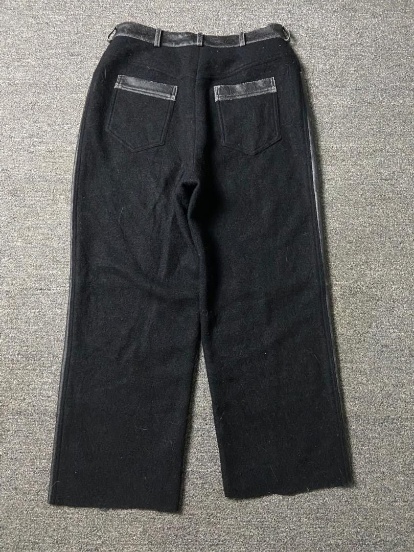 Japanese Brand Vintage 80’s MOITIE MOITIE Leather Pants (134) Size US 26 / EU 42 - 11 Thumbnail