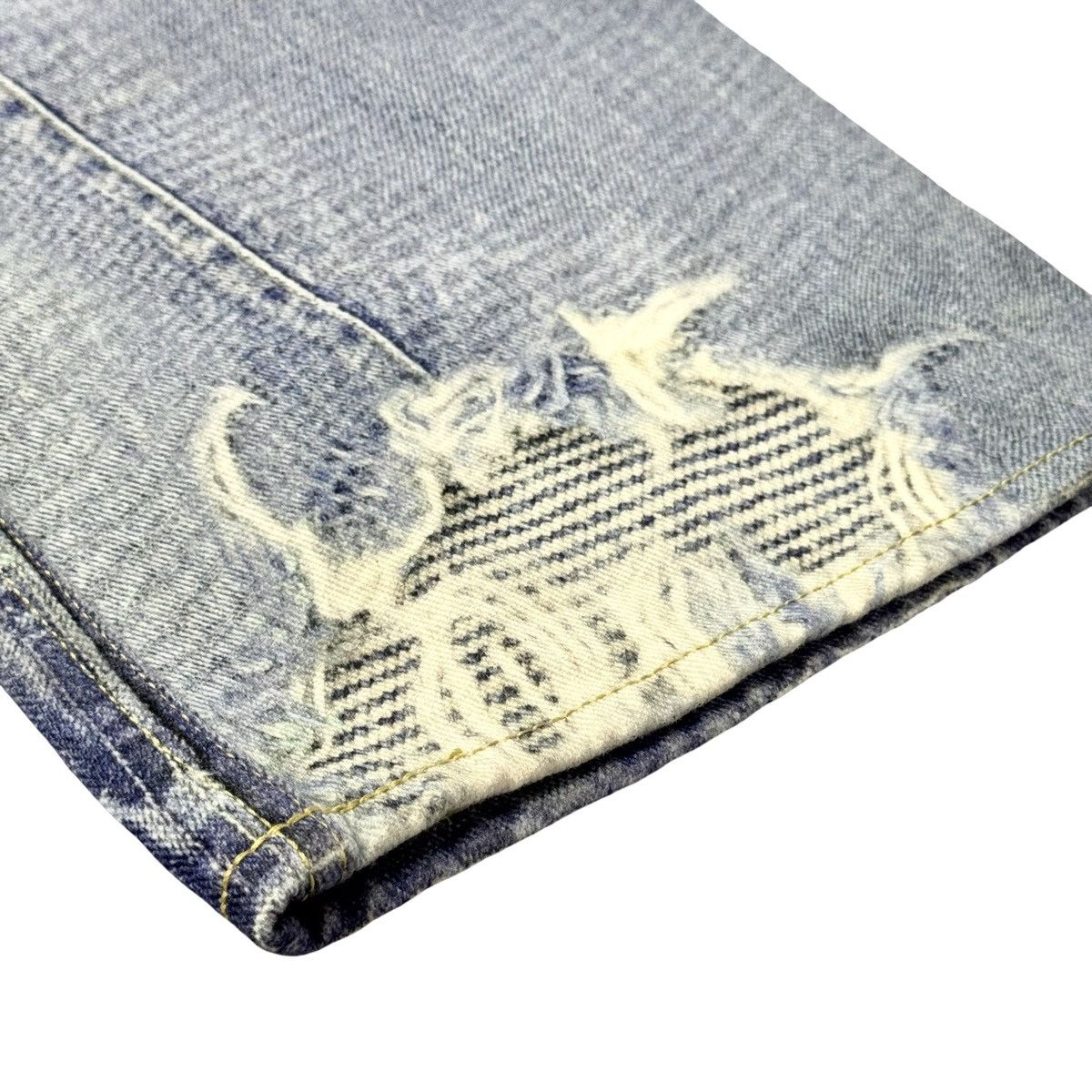 Our Legacy Our Legacy Digital Denim Print Third Cut Jeans Size US 30 / EU 46 - 14 Thumbnail