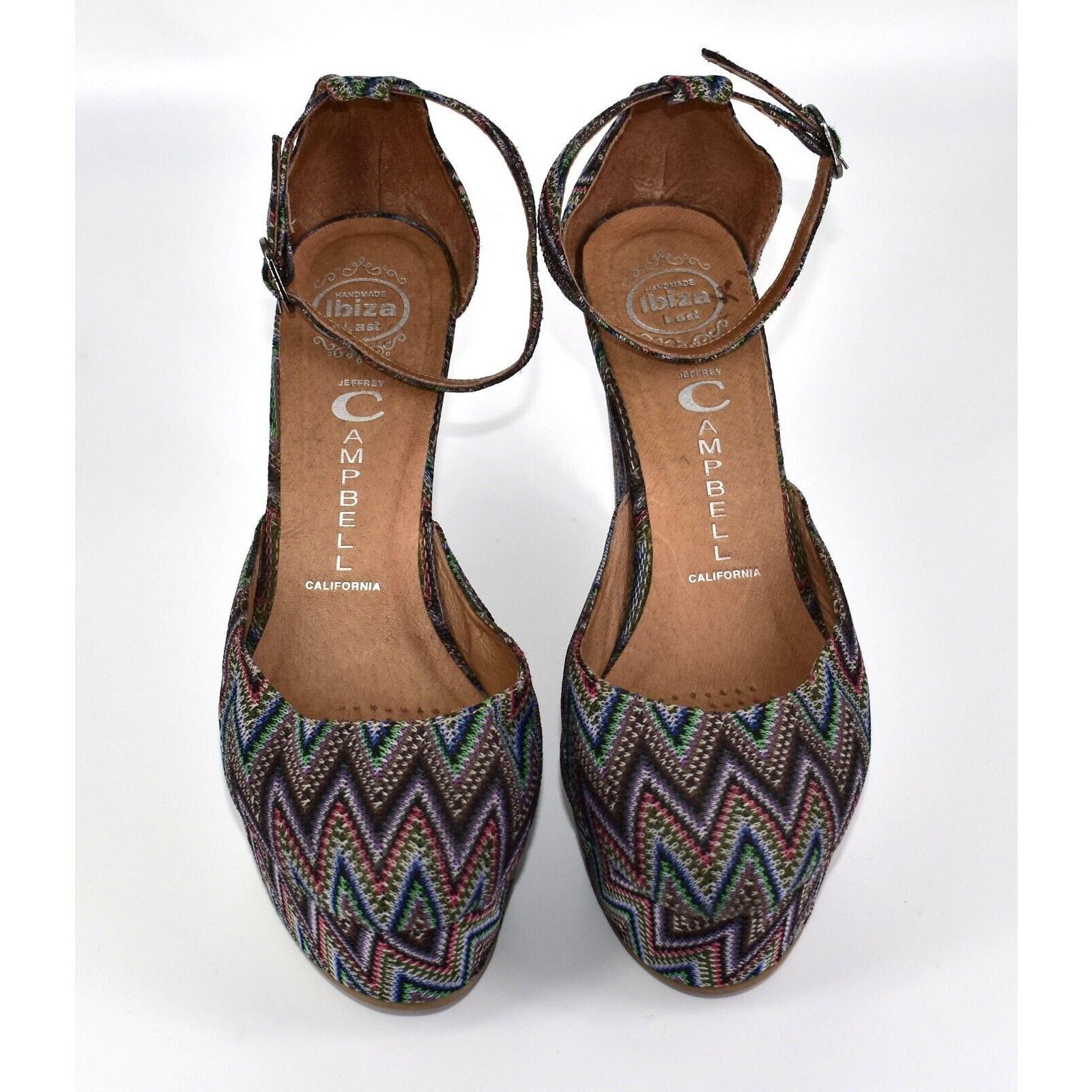 Jeffrey Campbell A4 JEFFREY CAMPBELL Bette Multicolor Platform Shoes Size 9.5 Size US 9.5 / IT 39.5 - 3 Thumbnail