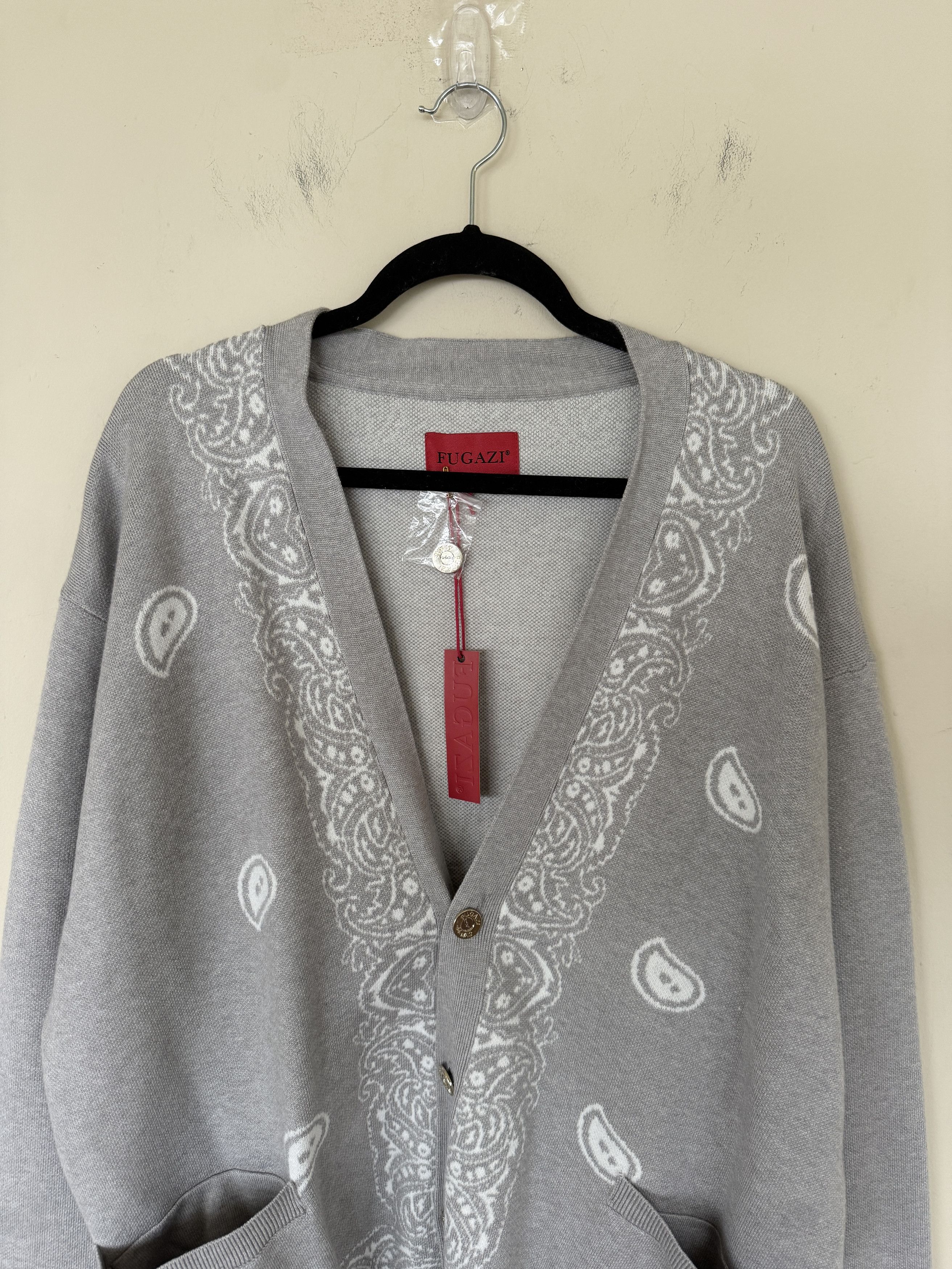 Fugazi Fugazi Bandana Cardigan NWT Size US XL / EU 56 / 4 - 4 Thumbnail