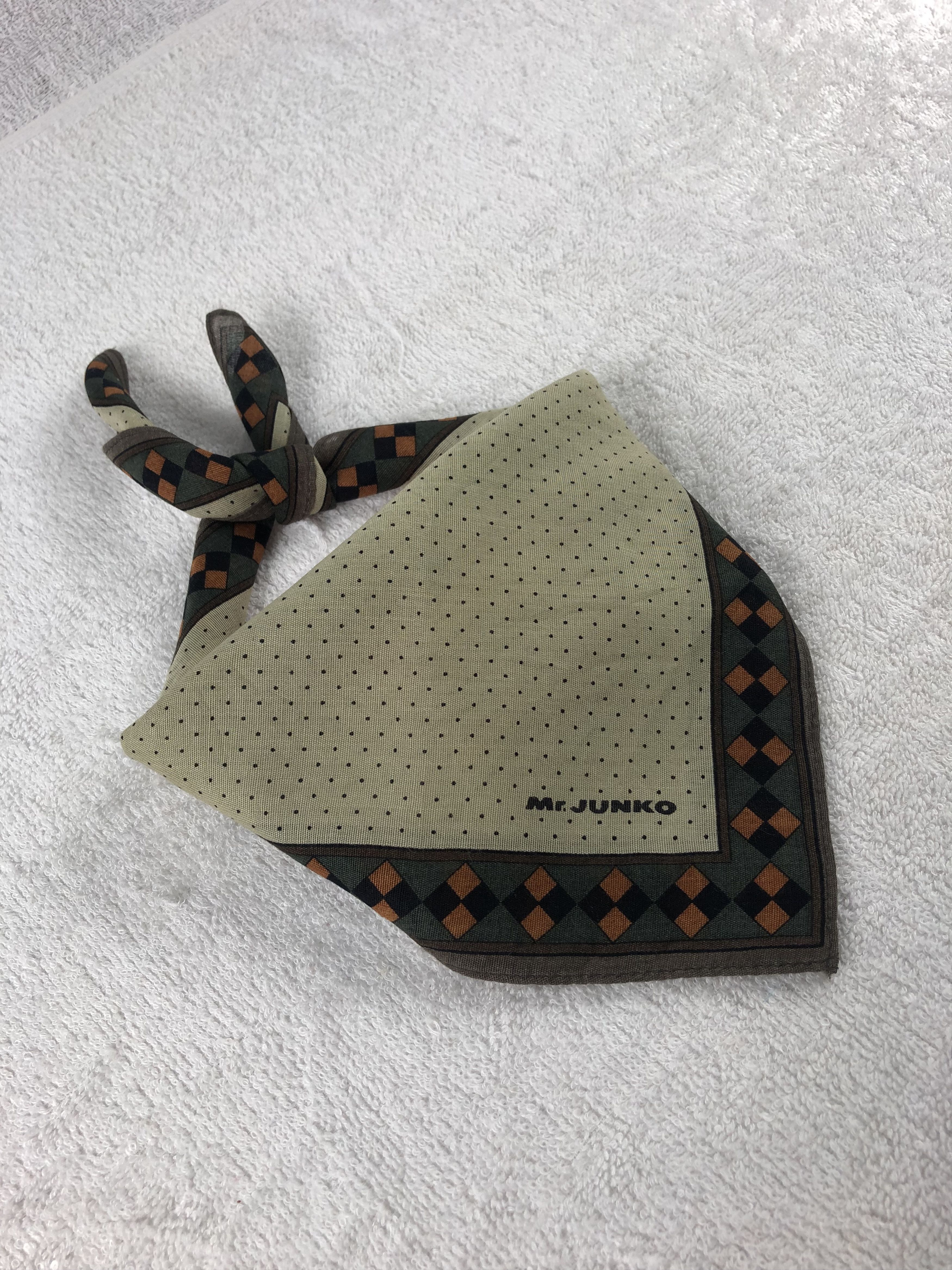 Japanese Brand × Mr. Junko × Vintage Mr. Junko Handkerchief / Bandana / Neckerchief Size ONE SIZE - 2 Thumbnail