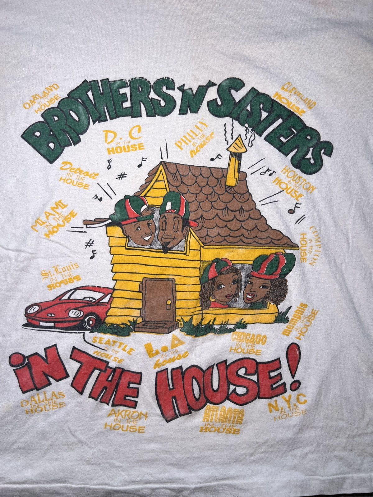 Vintage 1990s Brothers and Sisters Vintage Shirt Size US XL / EU 56 / 4 - 2 Thumbnail