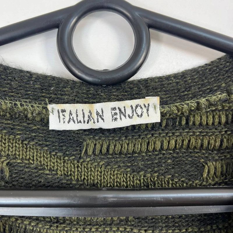 Other Italian Enjoy Knit Sweater Ribbed Crewneck Size M Size US M / EU 48-50 / 2 - 2 Thumbnail