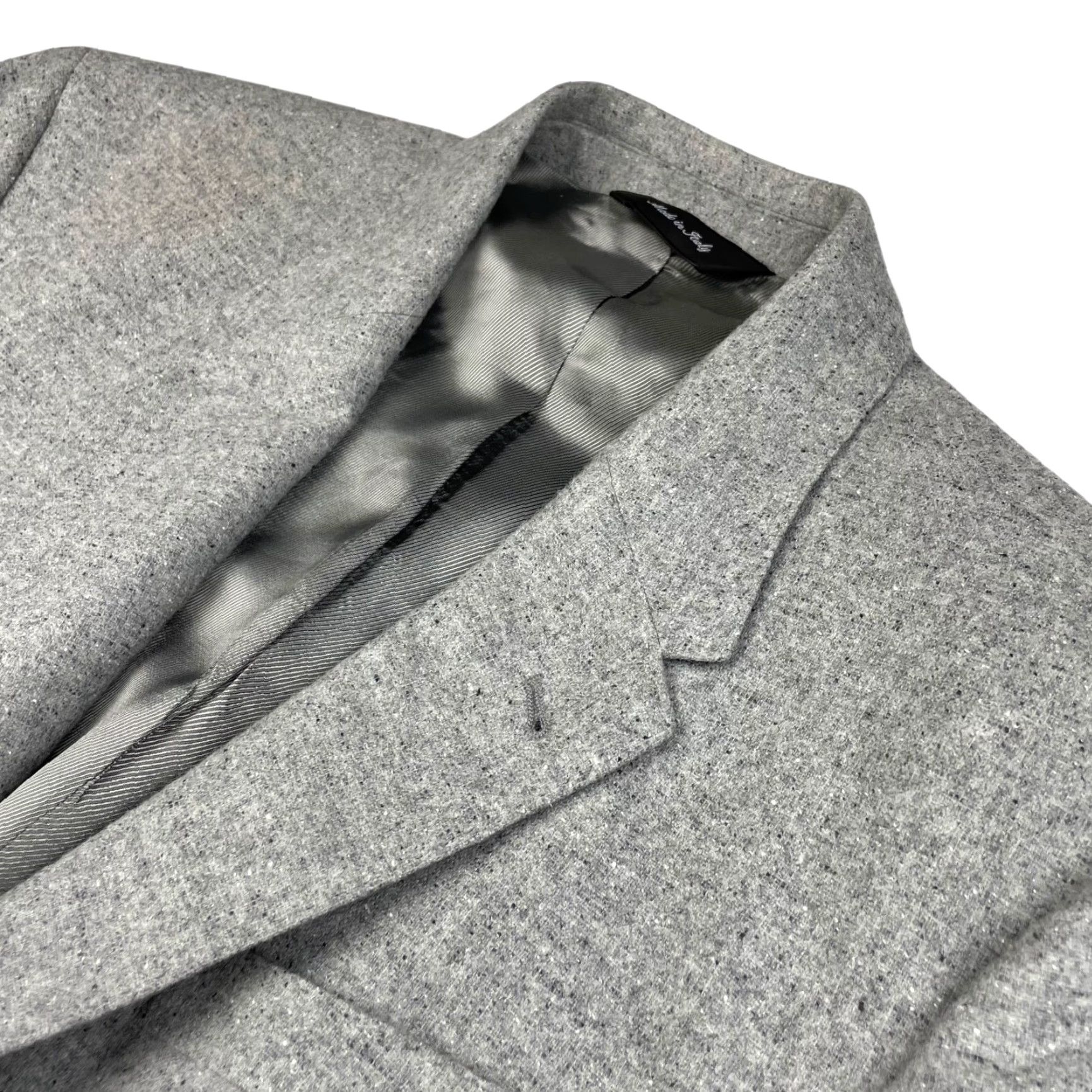 Paul Smith VINTAGE Paul Smith Men’s The Byard Blazer Gray Flecked Wool 2-Button Notch Lapel Italy 40S US Mens Size 40R - 2 Thumbnail