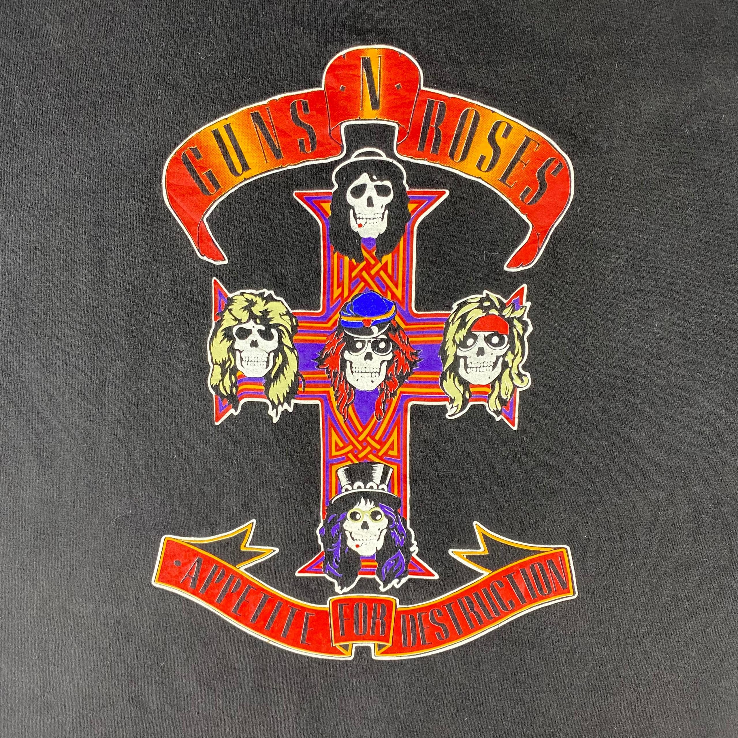Band Tees Vintage 90s Guns & Roses Tshirt Size US L / EU 52-54 / 3 - 5 Thumbnail