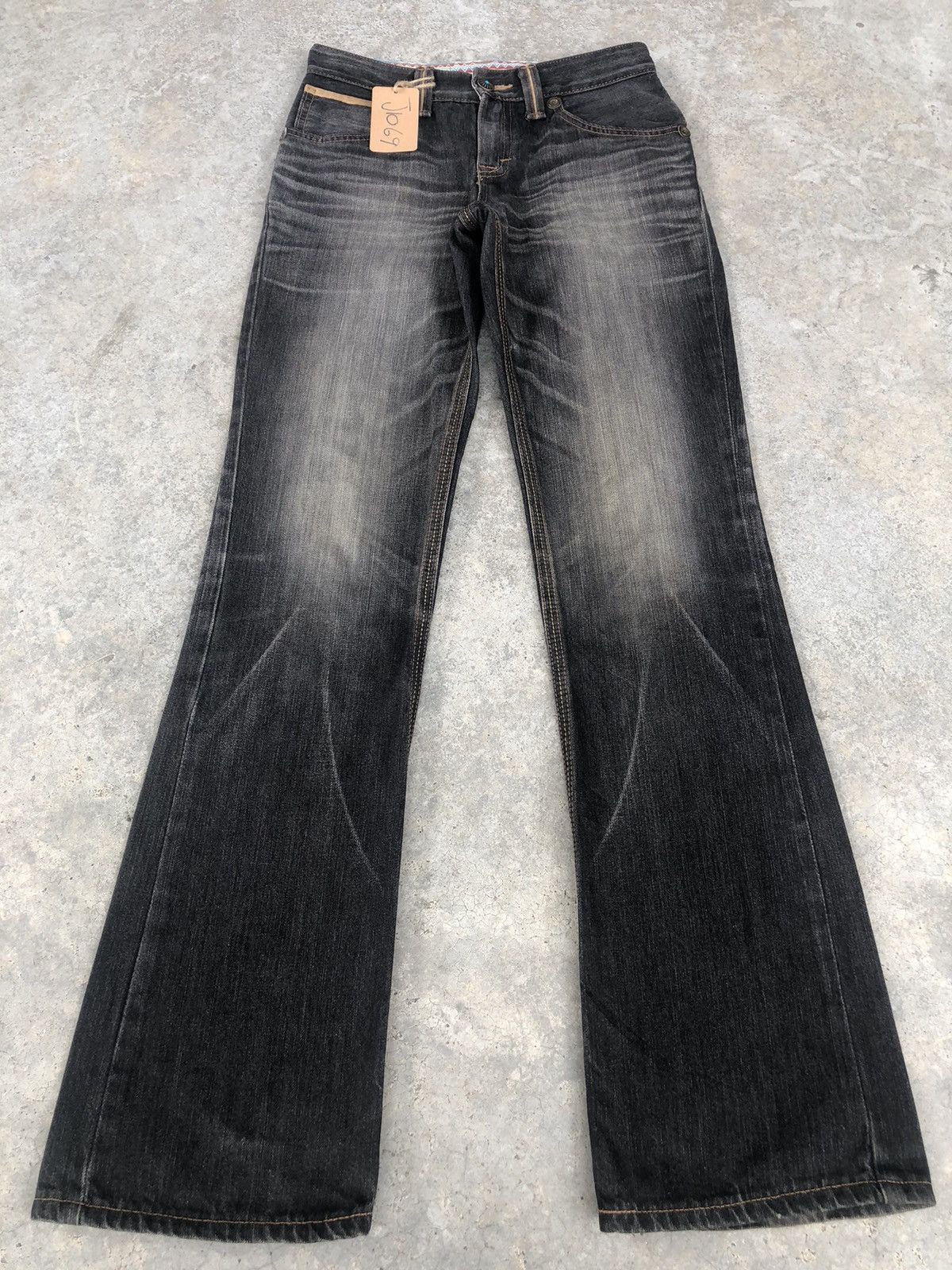 If Six Was Nine Japanese Edwin XV Flared Jeans Distressed Navajo Style Size US 28 / EU 44 - 1 Thumbnail