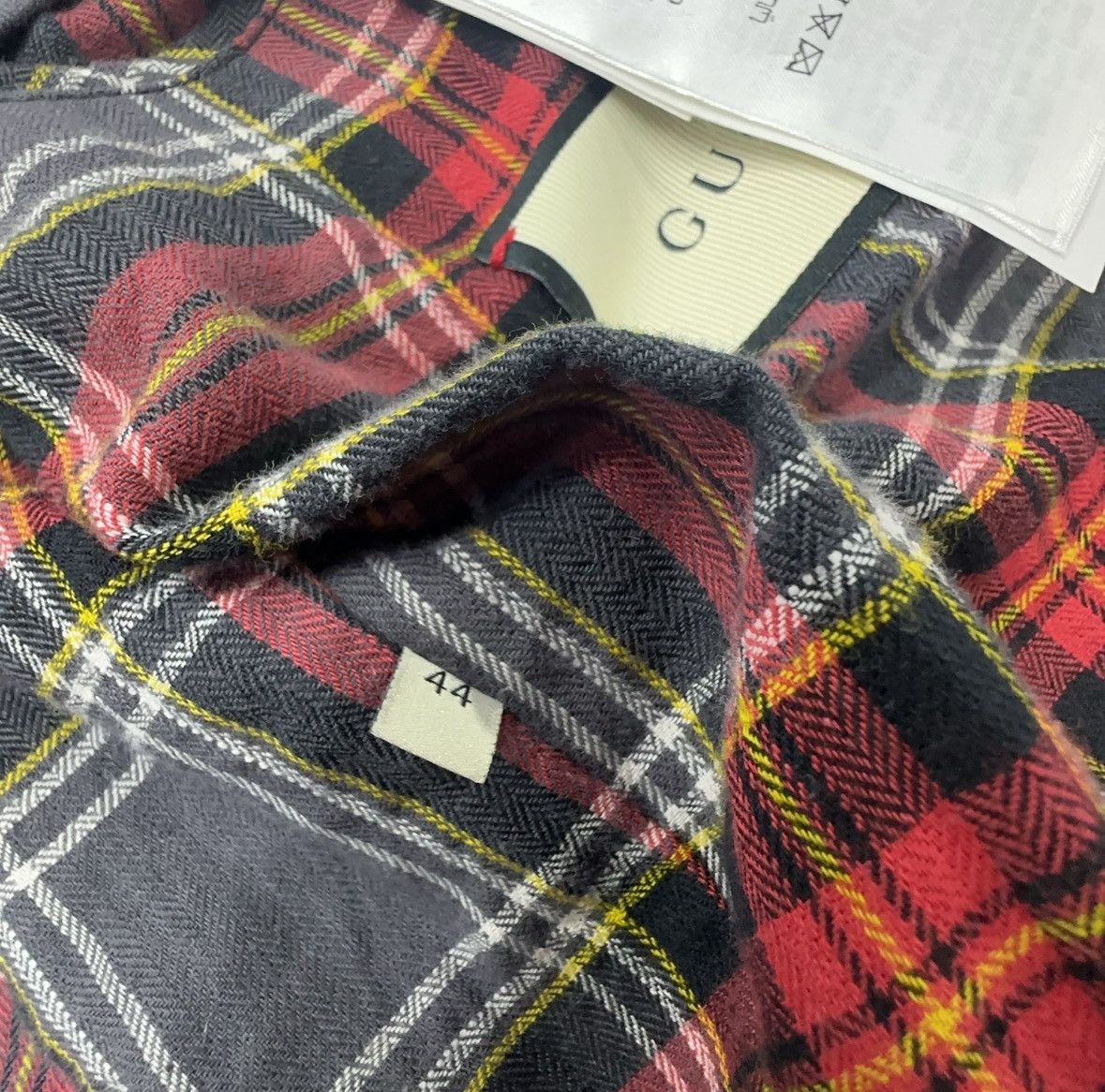 Gucci Gucci Sticker Oversized Denim Jacket 44 Size US S / EU 44-46 / 1 - 5 Thumbnail