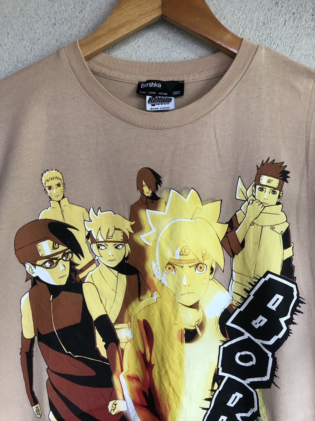 Anime × Bershka × Vintage Bershka X Japanese Anime Boruto Full Chracter Tshirts Size US L / EU 52-54 / 3 - 2 Thumbnail