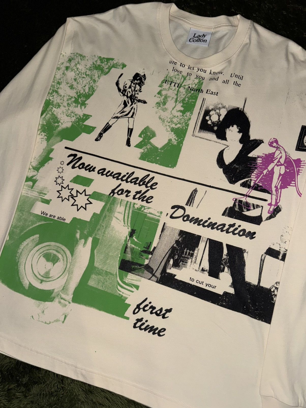 Designer [XL] Lady Cotton First Time Graphic Longsleeve Size US XL / EU 56 / 4 - 3 Thumbnail