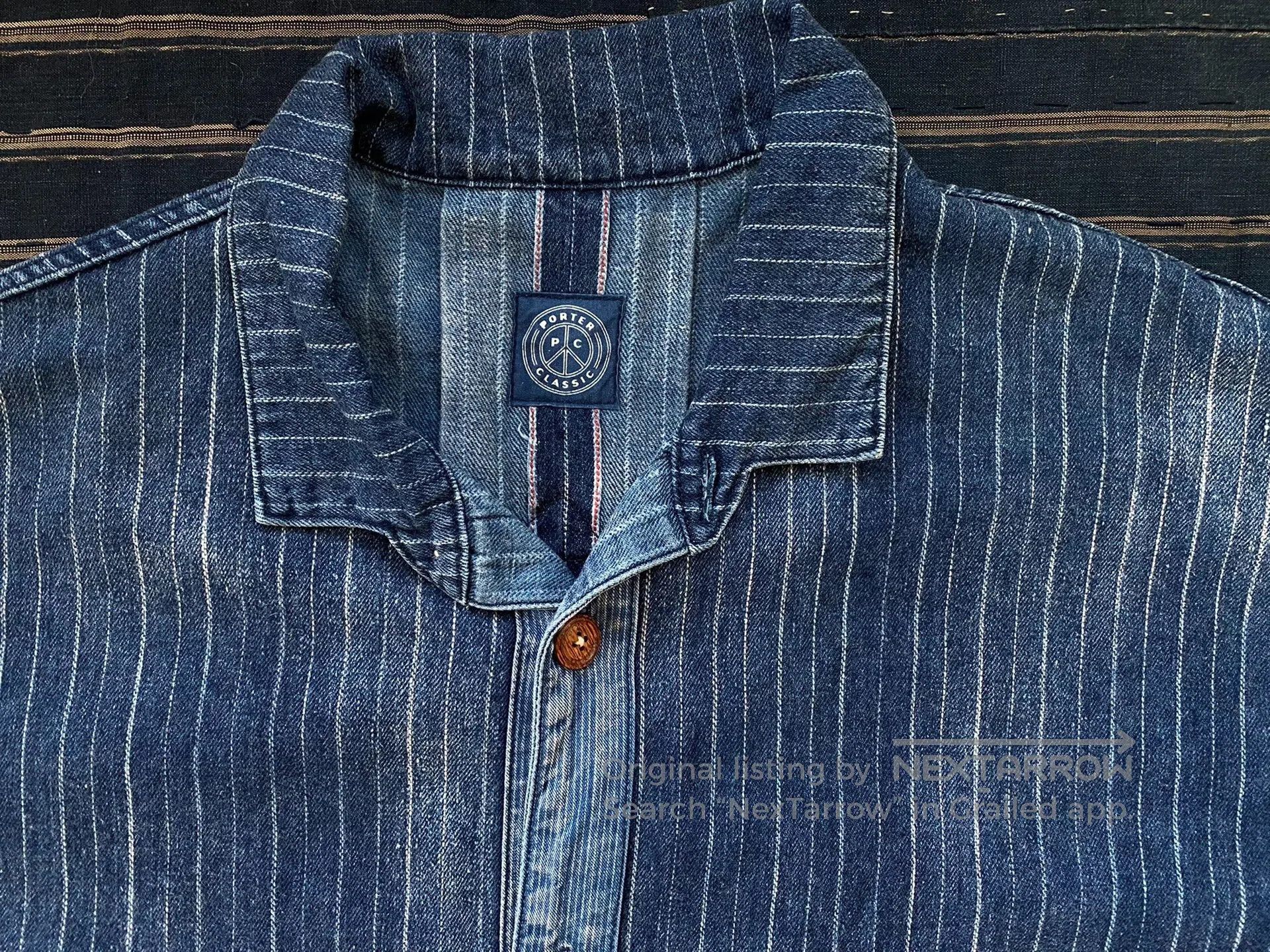 Porter Classic porter classic hawaiian denim jacket. Size US L / EU 52-54 / 3 - 2 Thumbnail