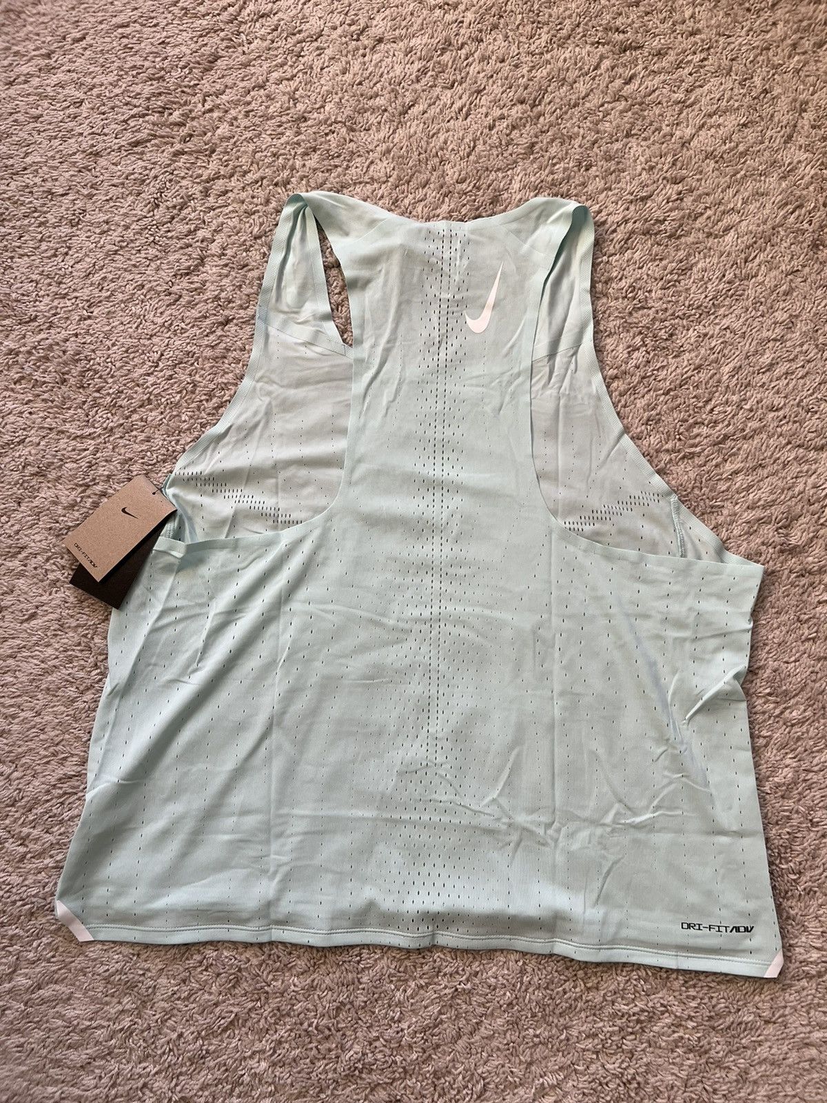 Designer Nike Dri-FIT ADV AeroSwift Race Running Singlet Size US XXL / EU 58 / 5 - 7 Thumbnail