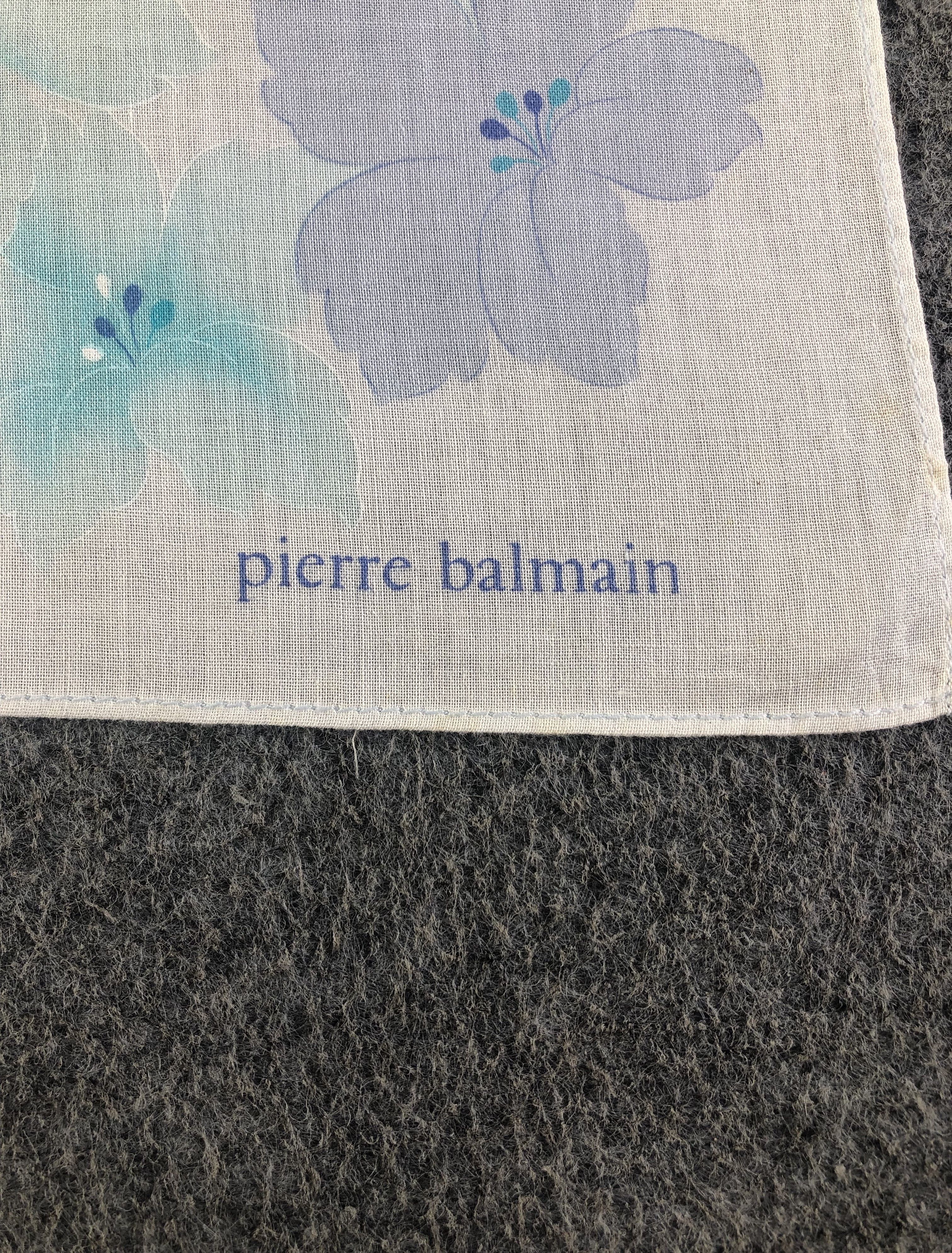 Pierre Balmain Pierre Balmain Handkerchief / Bandana / Neckerchief C477 Size ONE SIZE - 5 Thumbnail