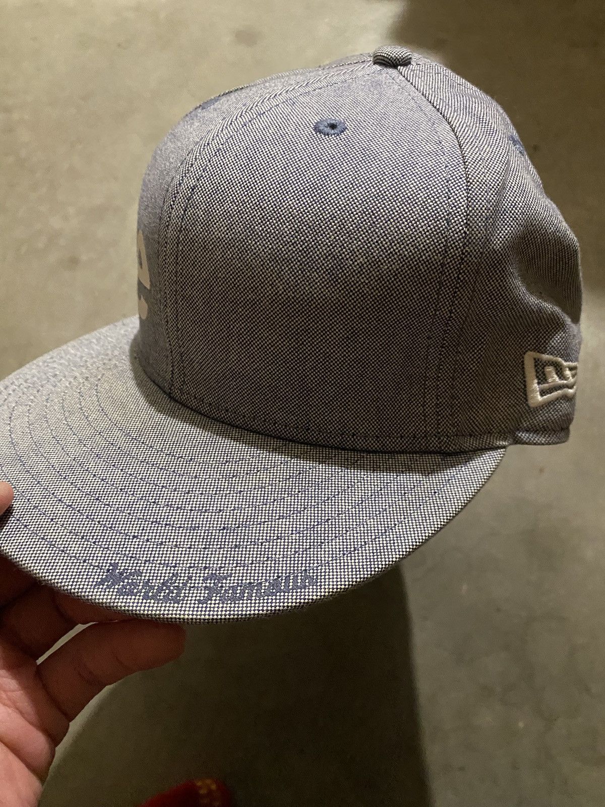 New Era × Supreme Supreme Hat New Era Chambray Side Logo Size ONE SIZE - 2 Thumbnail