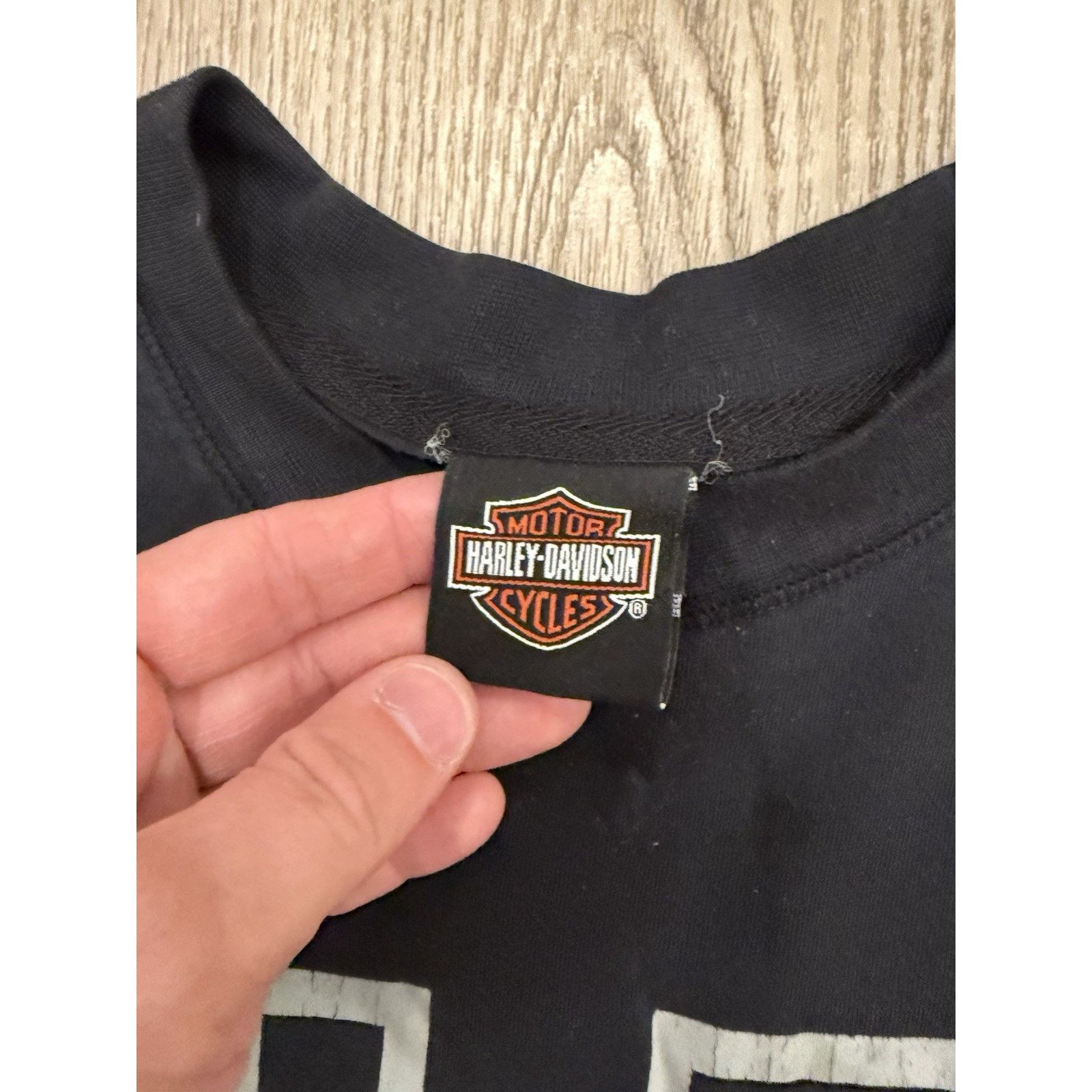 Harley Davidson Harley Davidson Vintage 2004 T-Shirt Stripe Men’s XL Stain Size US XL / EU 56 / 4 - 6 Thumbnail