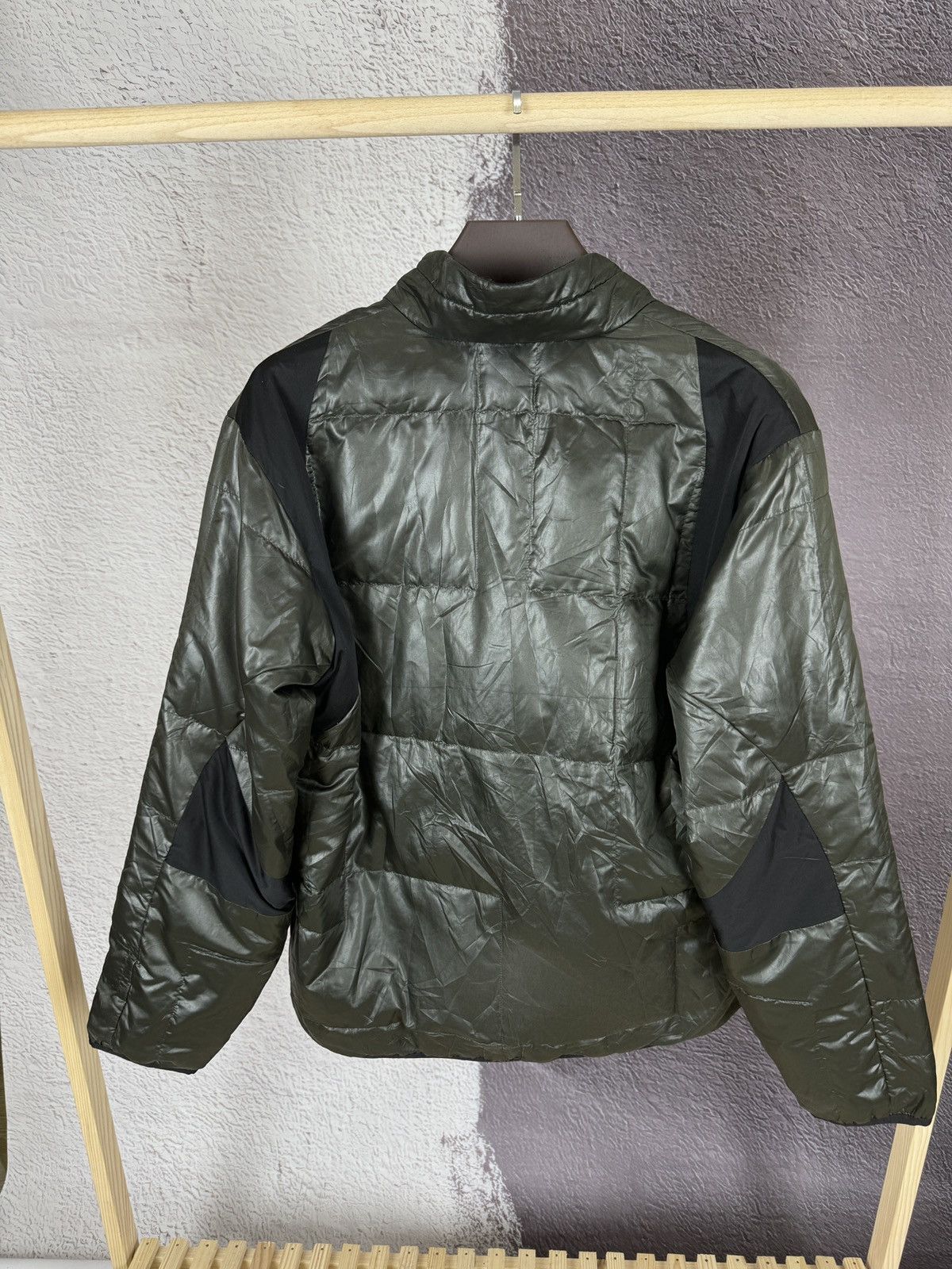 Lanvin Lanvin Sport nylon shimmer down zipper jacket logo Size US L / EU 52-54 / 3 - 15 Thumbnail