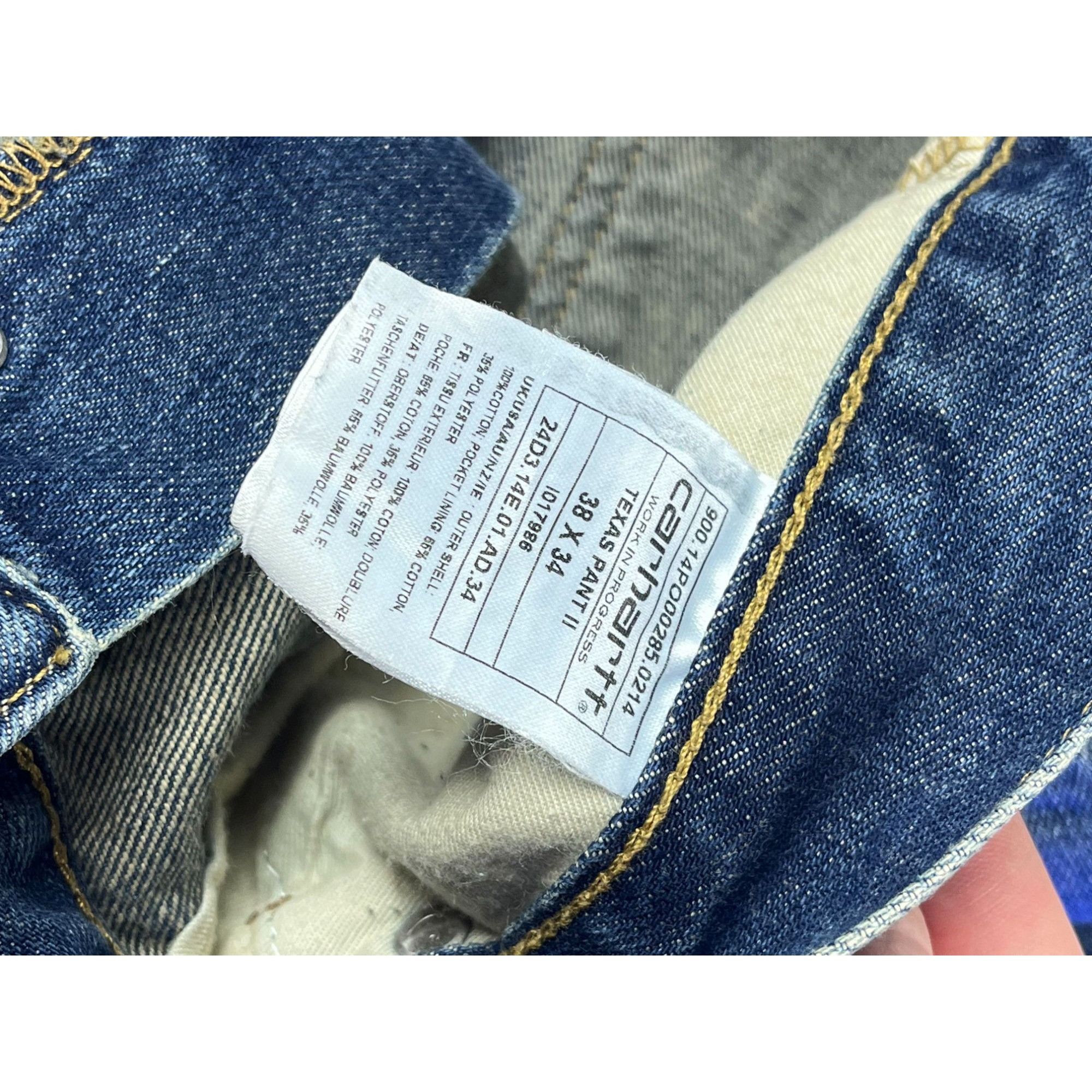 Carhartt × Vintage Iconic Carhartt Men’s Vintage Blue Denim Jeans Size US 38 / EU 54 - 4 Thumbnail
