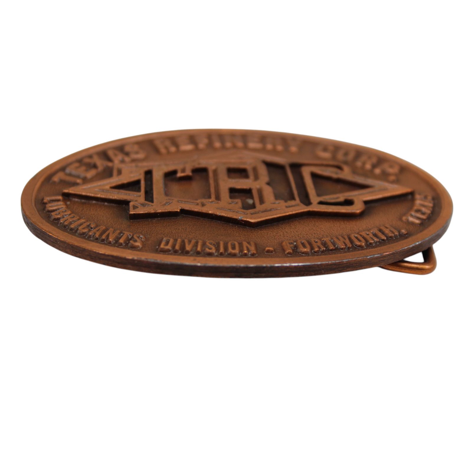 Other Texas Refinery Corp. Belt Buckle •Lubricants Division Size ONE SIZE - 3 Thumbnail