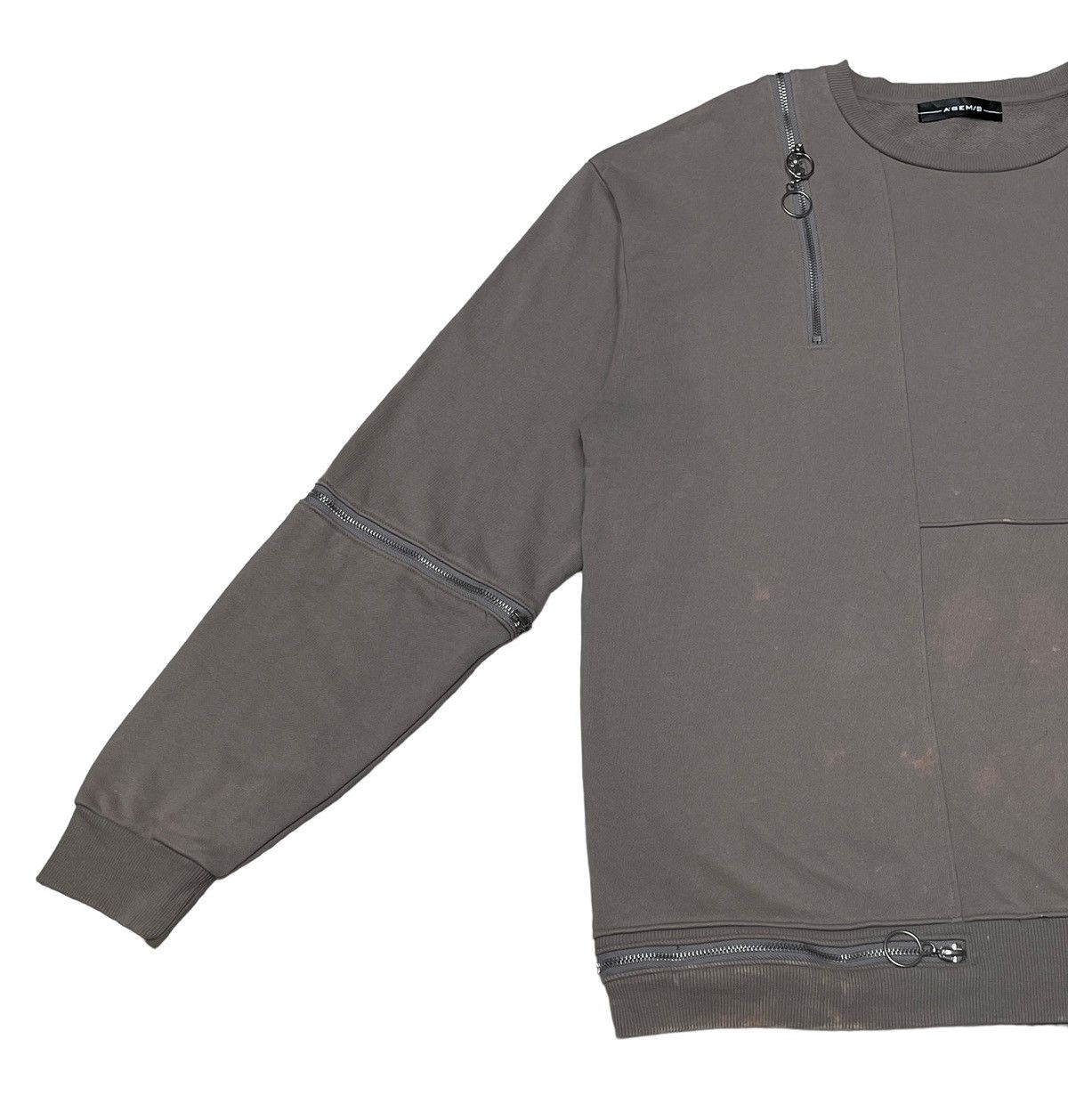 Japanese Brand × Vintage Vintage Japanese Brand A’ gem/9 Sweatshirt 2000s Size US L / EU 52-54 / 3 - 6 Thumbnail