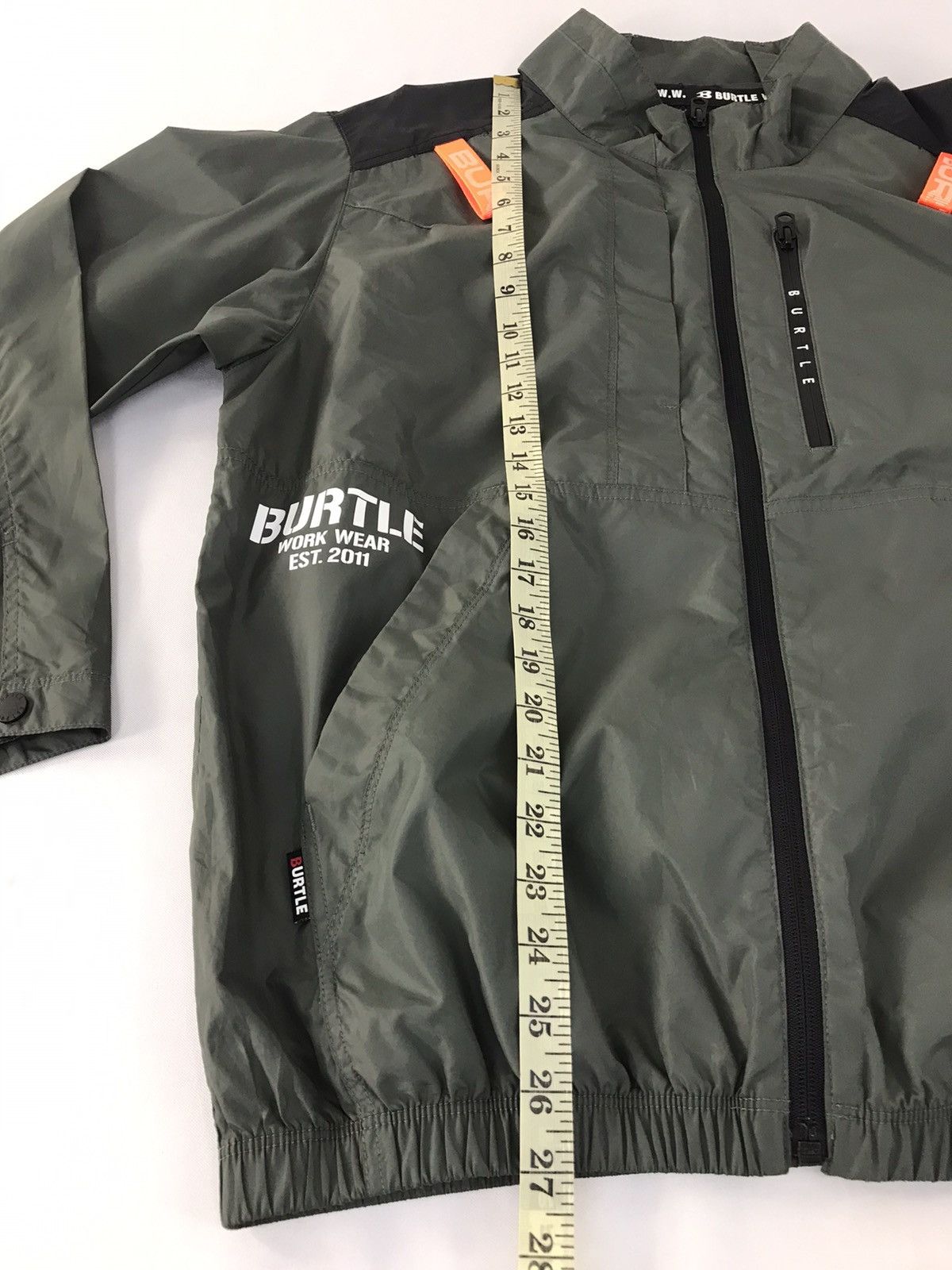 Japanese Brand × Vintage Vintage Windbreaker Burtle Workwear Zipper Jacket Size US L / EU 52-54 / 3 - 15 Thumbnail