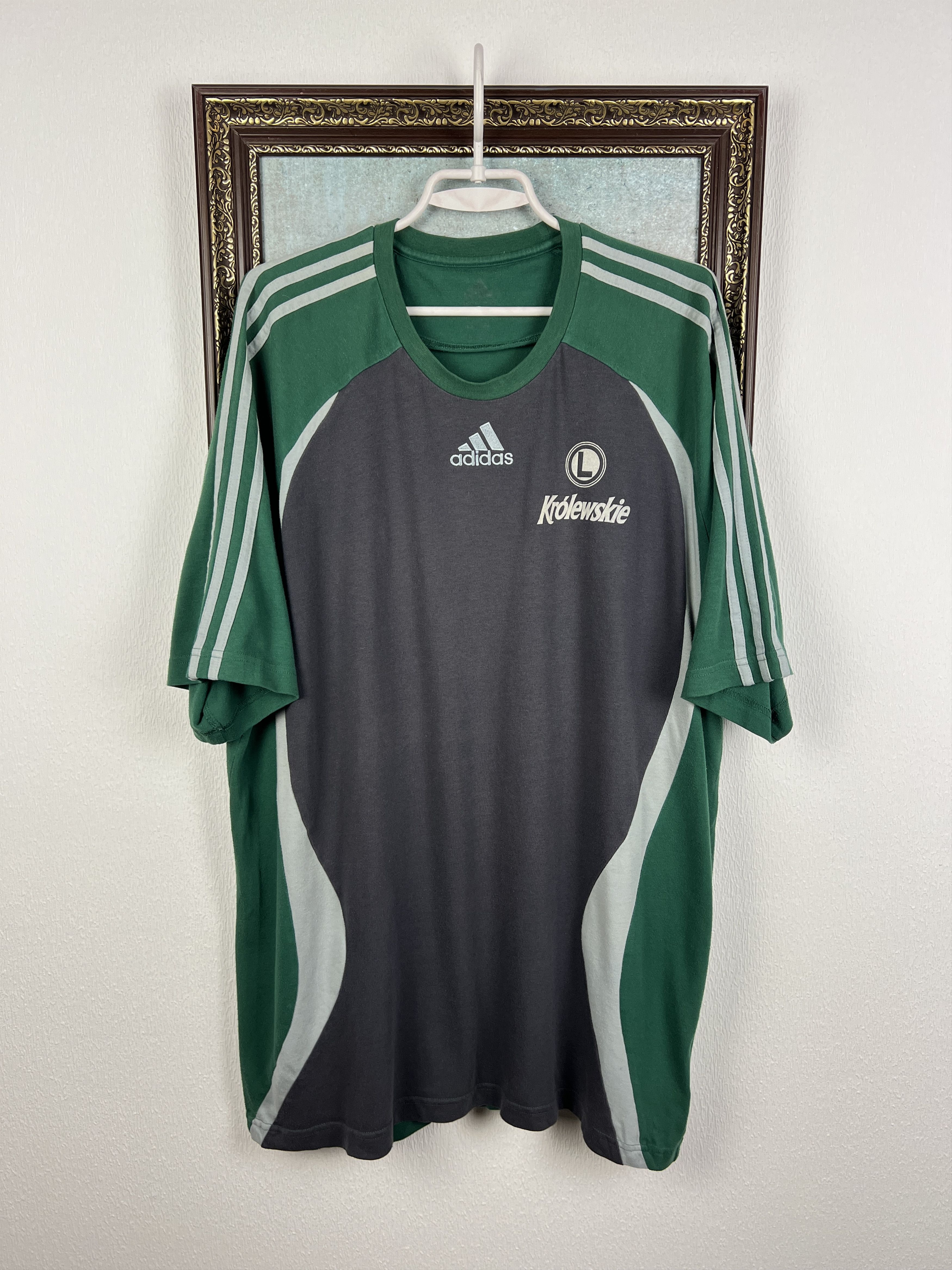 Adidas Legia Warsaw Football Train Shirt Soccer Jersey Trikot 3XL Size US XXL / EU 58 / 5 - 1 Thumbnail