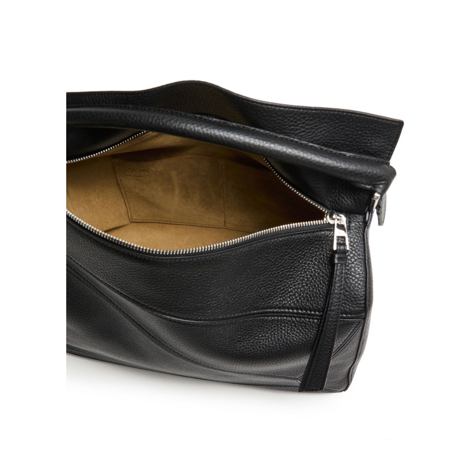 Loewe LOEWE Puzzle Large Black Leather Top Handle Bag New & Authen Size ONE SIZE - 4 Thumbnail