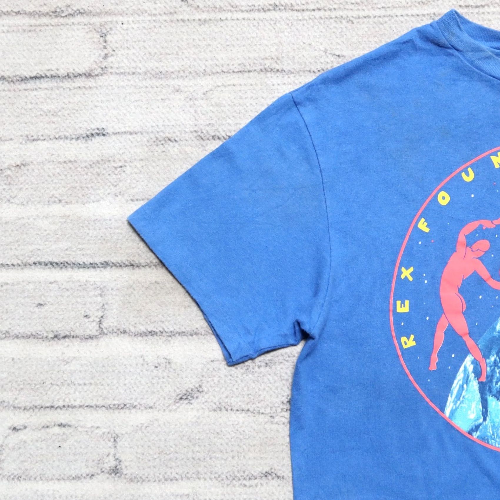 Hanes Vintage Grateful Dead Rex Foundation Shirt L Mens Blue Size US L / EU 52-54 / 3 - 4 Thumbnail