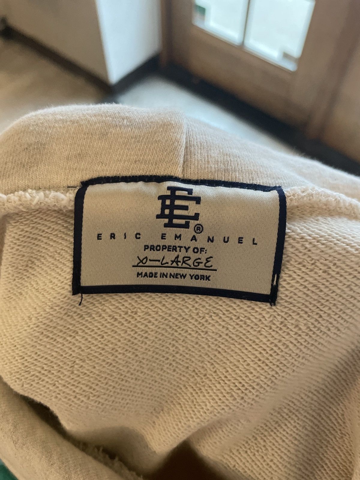 Eric Emanuel Eric Emanuel Grey/Orange Flame Hoodie XL Size US XL / EU 56 / 4 - 3 Thumbnail