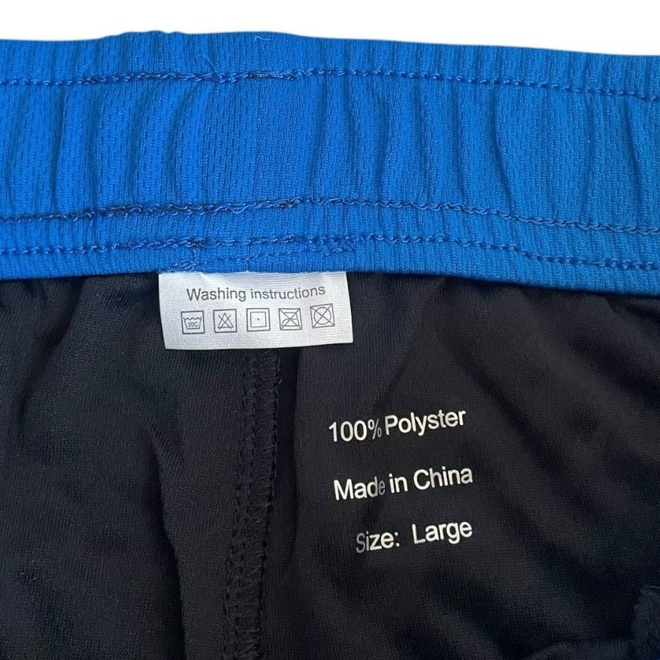 Other Zengvee Mens Black & Blue Hyper-Fit Track Pants Size US 30 / EU 46 - 7 Thumbnail