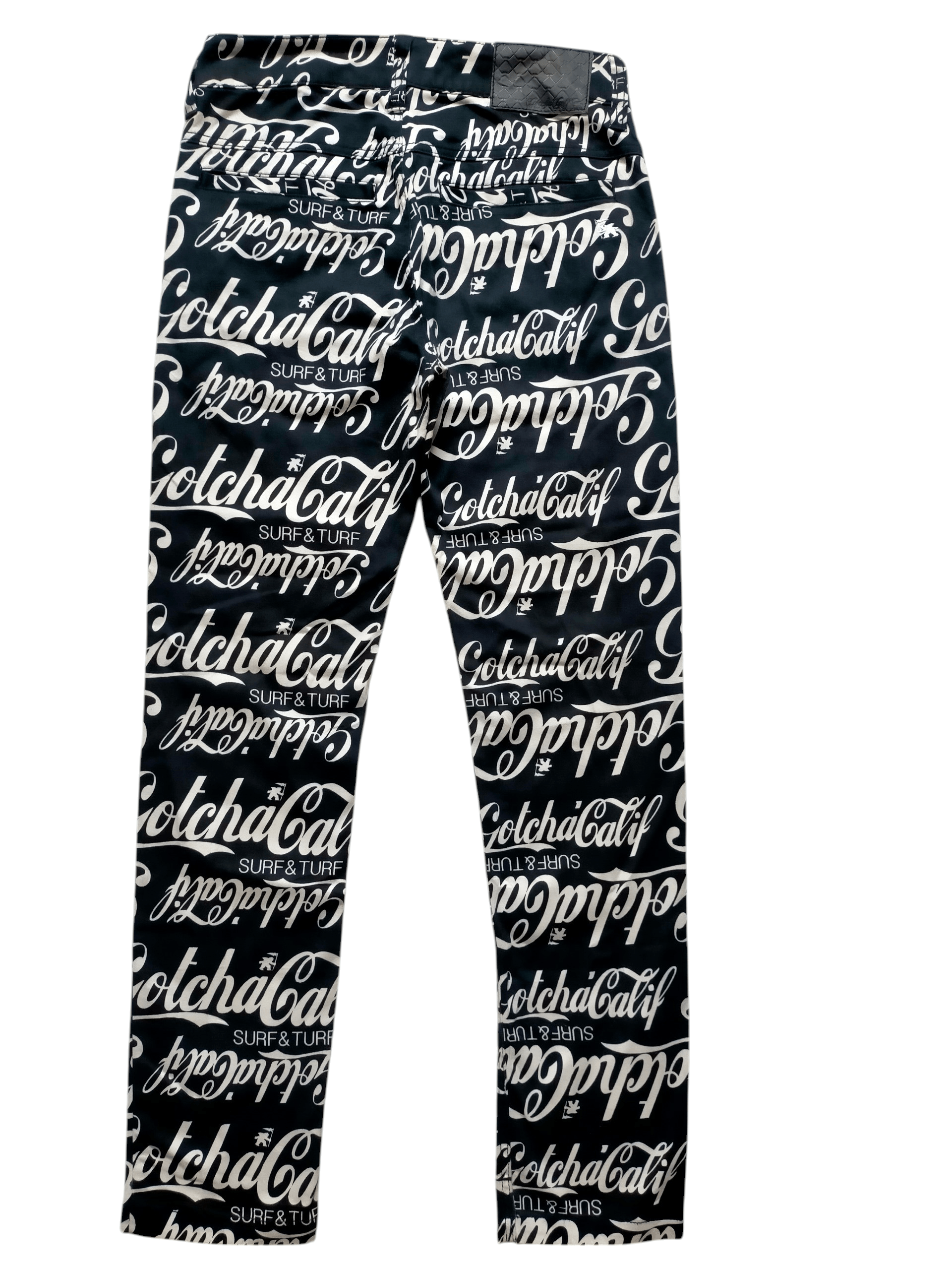 Gotcha ⚡Rare Gotcha Golf embroidered Logo Full Print Pants Size US 30 / EU 46 - 2 Thumbnail