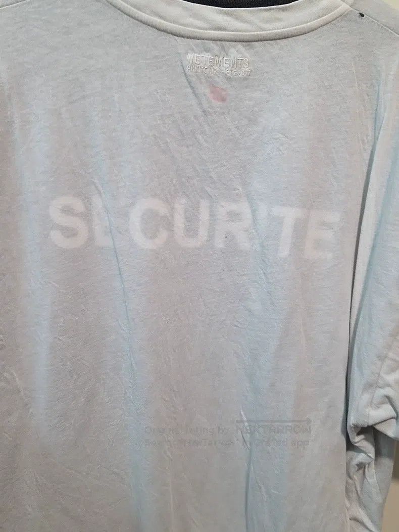 Vetements VETEMENTS Grey T-Shirt Size US XS / EU 42 / 0 - 6 Thumbnail
