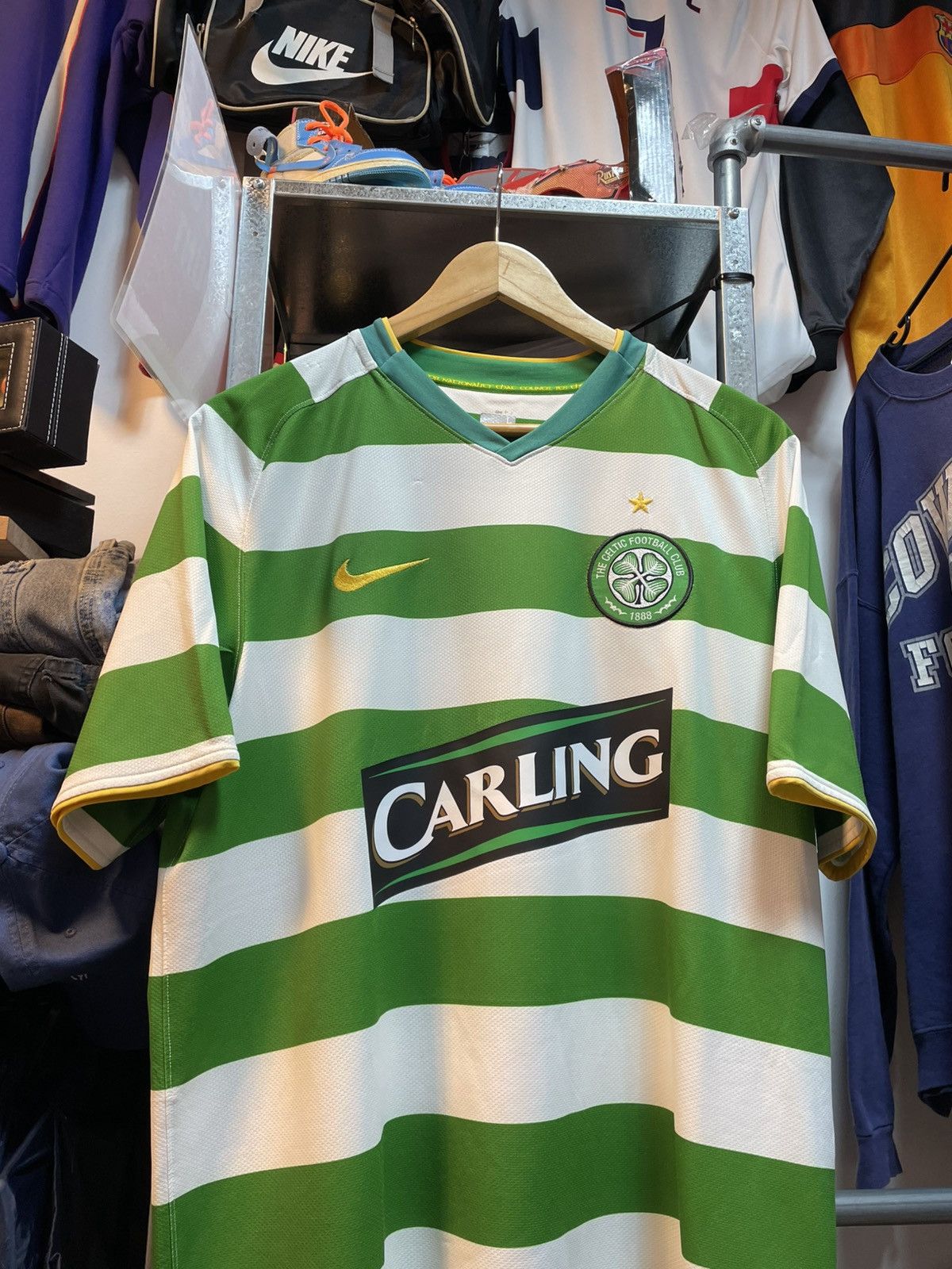 Nike 2008-2009 Celtic FC Home Kit Size US L / EU 52-54 / 3 - 2 Thumbnail