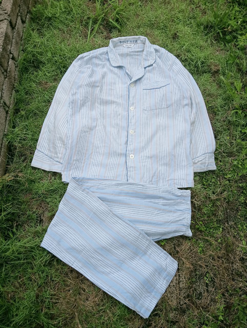 Celine VINTAGE CELINE PYJAMAS Size US L / EU 52-54 / 3 - 4 Thumbnail
