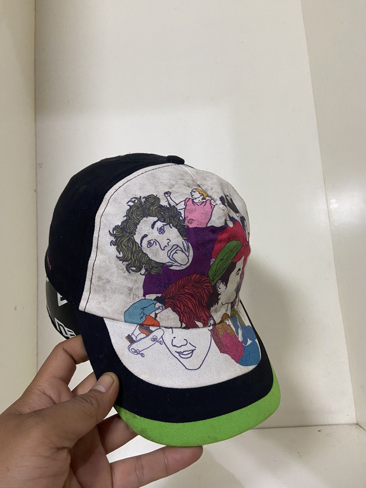 Japanese Brand × Le Grande Bleu (L.G.B.) vintage Y2K hat caricature image Size ONE SIZE - 4 Thumbnail