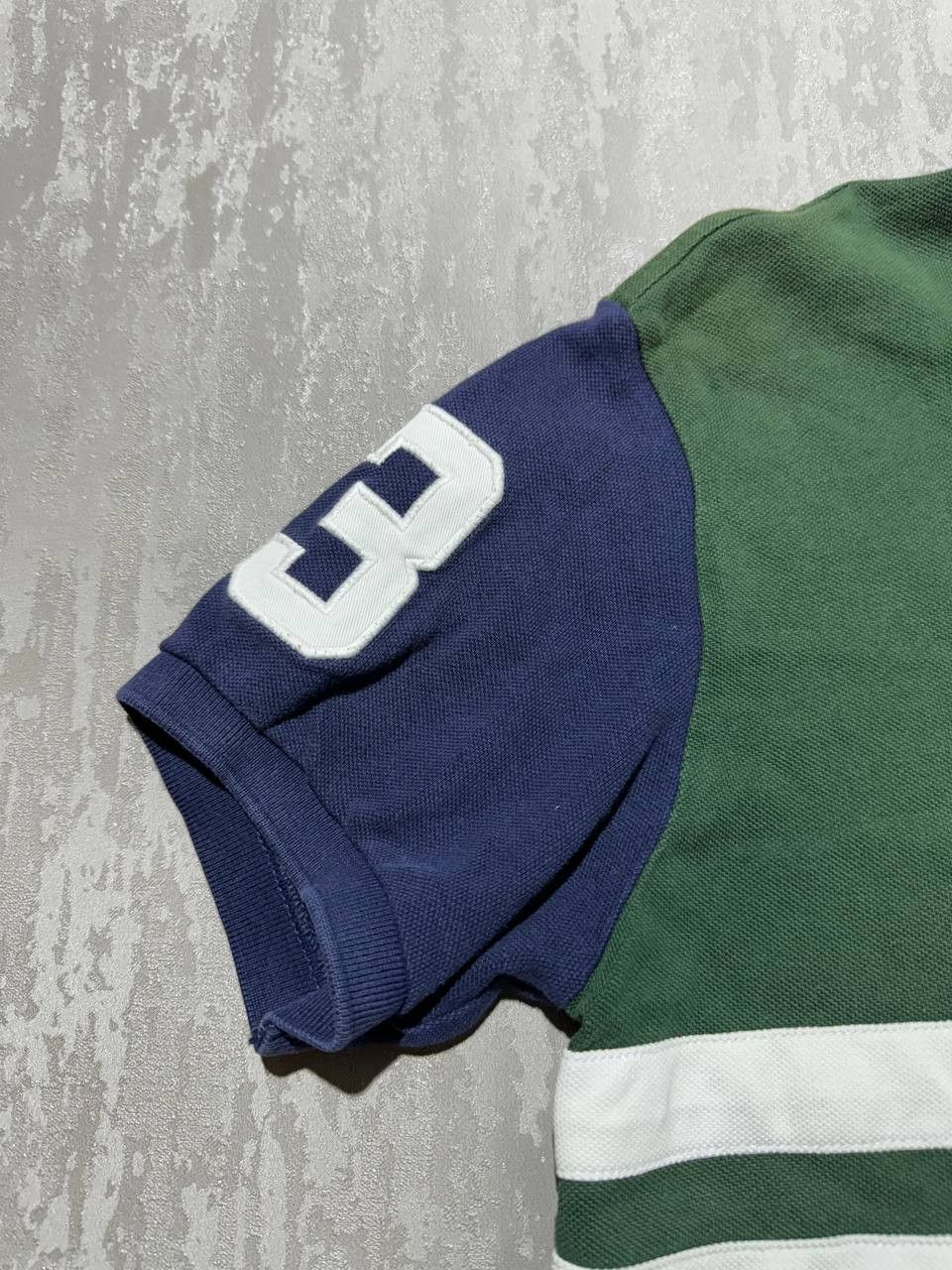Polo Ralph Lauren × Vintage Polo Ralph lauren big logo green polo size M faded Size US M / EU 48-50 / 2 - 5 Thumbnail