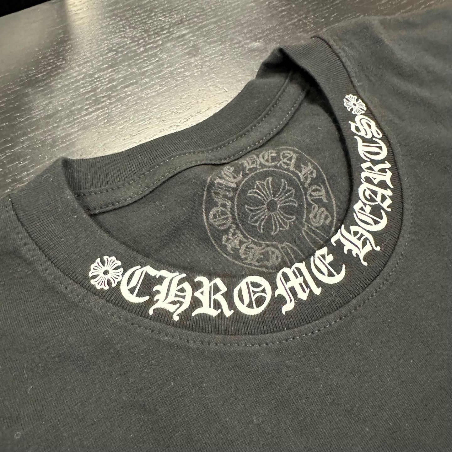 Chrome Hearts Chrome Hearts Neck Logo T-Shirt Size US L / EU 52-54 / 3 - 4 Thumbnail