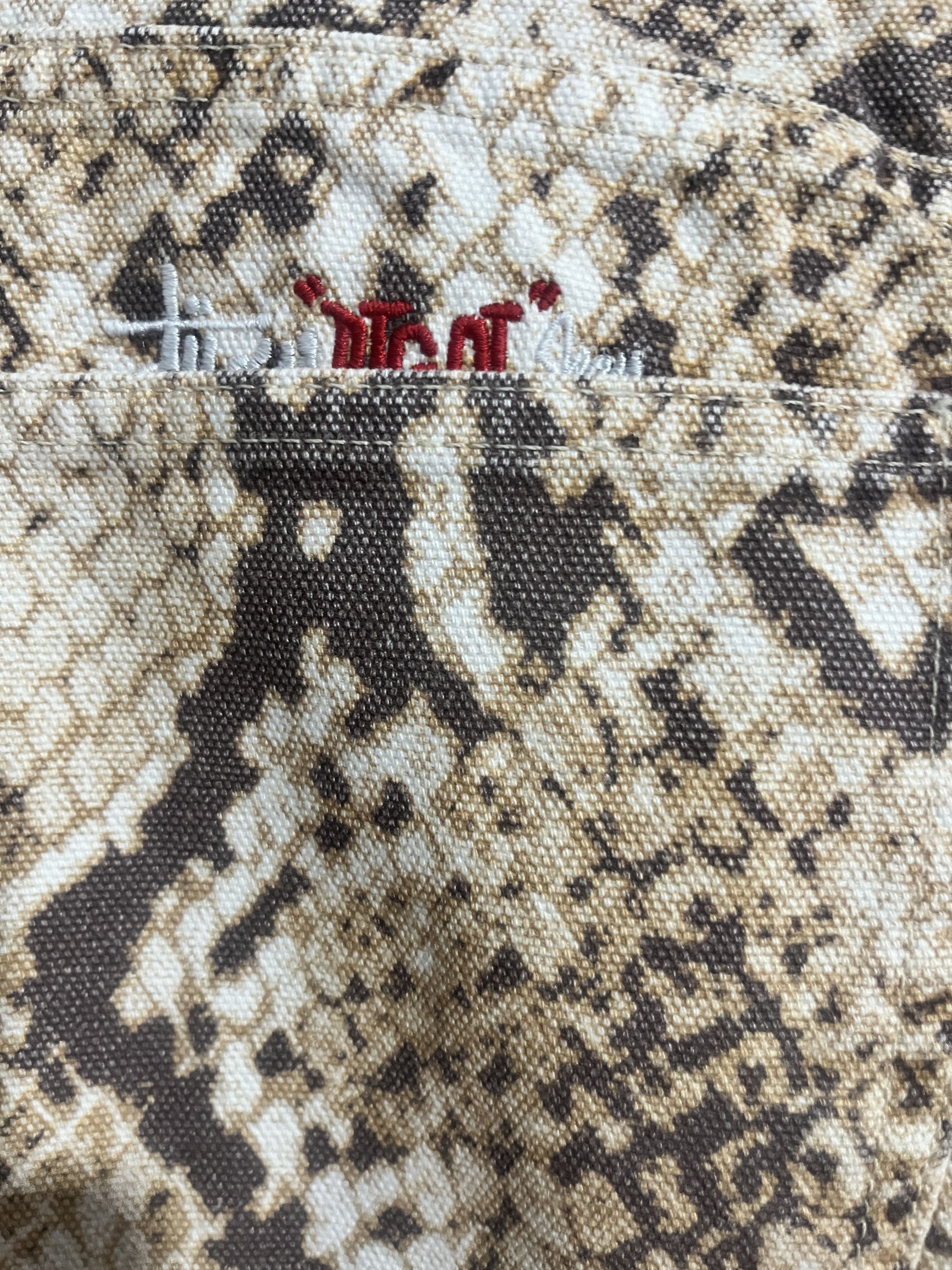 Stussy Stussy snake efect jean Size US 34 / EU 50 - 5 Thumbnail