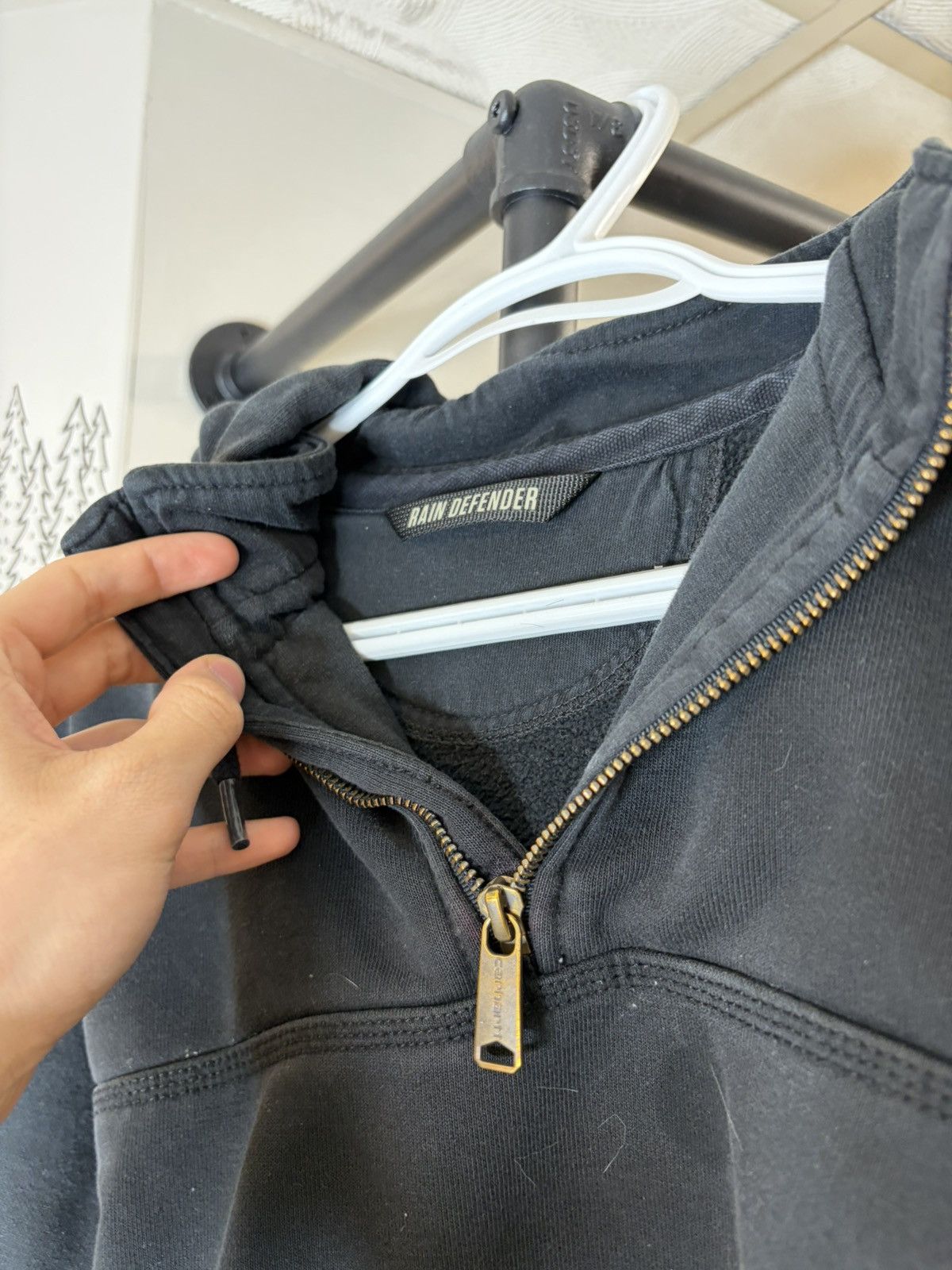 Carhartt Carhartt Black 3/4 Zip Rain Defender Size US M / EU 48-50 / 2 - 3 Thumbnail