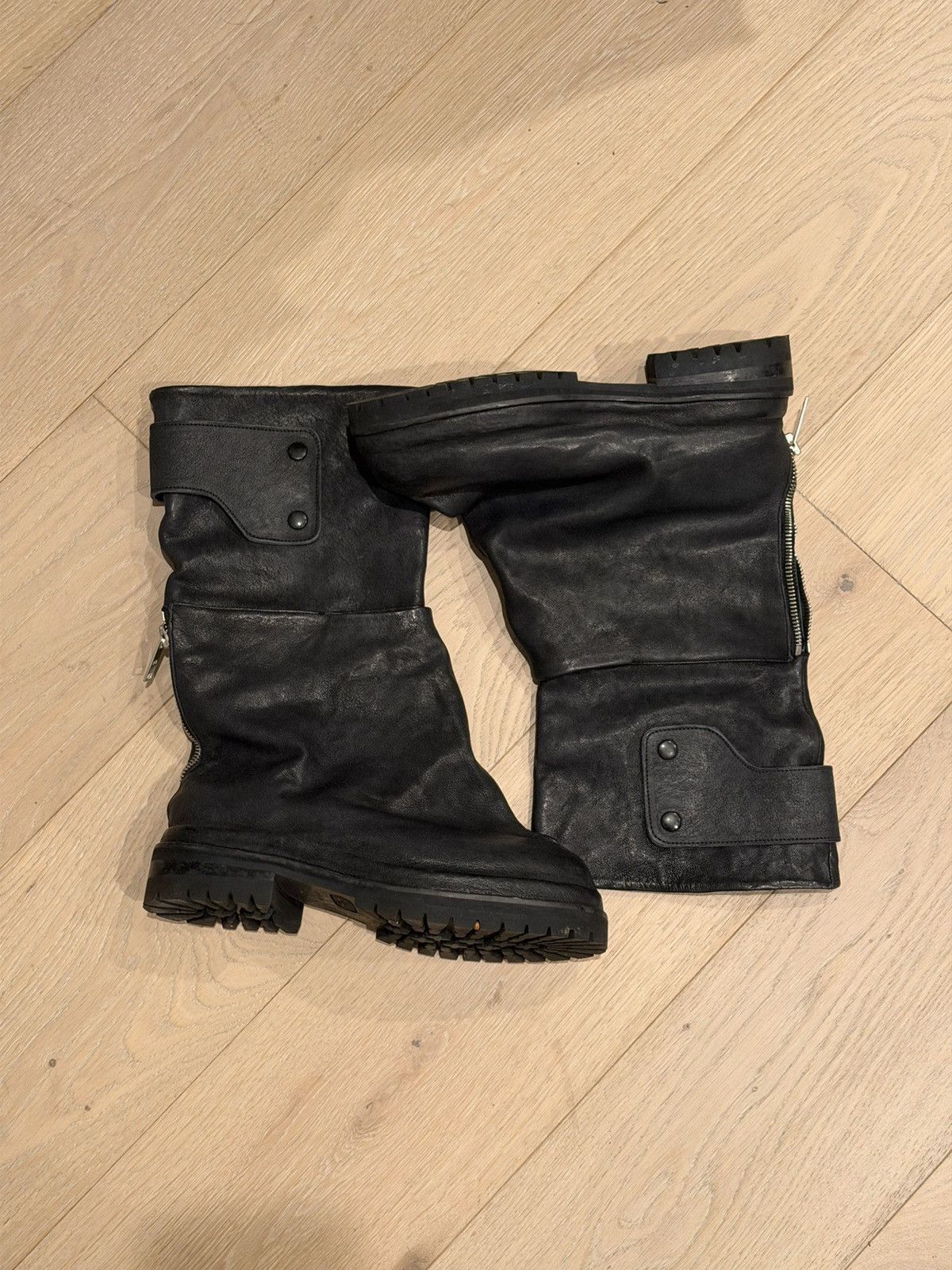 424 424 Black Dragonrider Boots Size US 9.5 / EU 42-43 - 1 Thumbnail