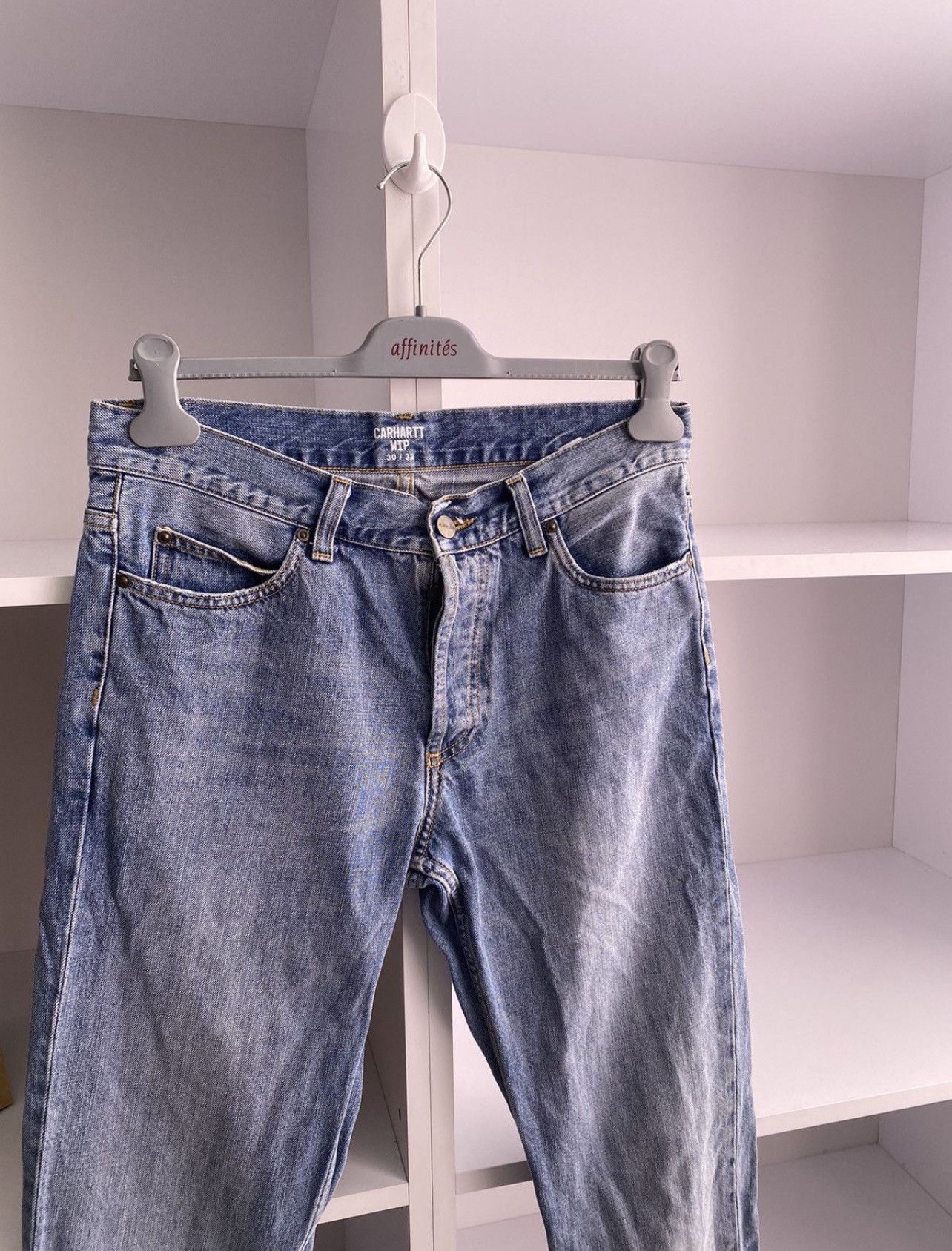 Carhartt × Carhartt Wip × Vintage Vintage Carhartt Denim Blue Jeans Size US 30 / EU 46 - 6 Thumbnail