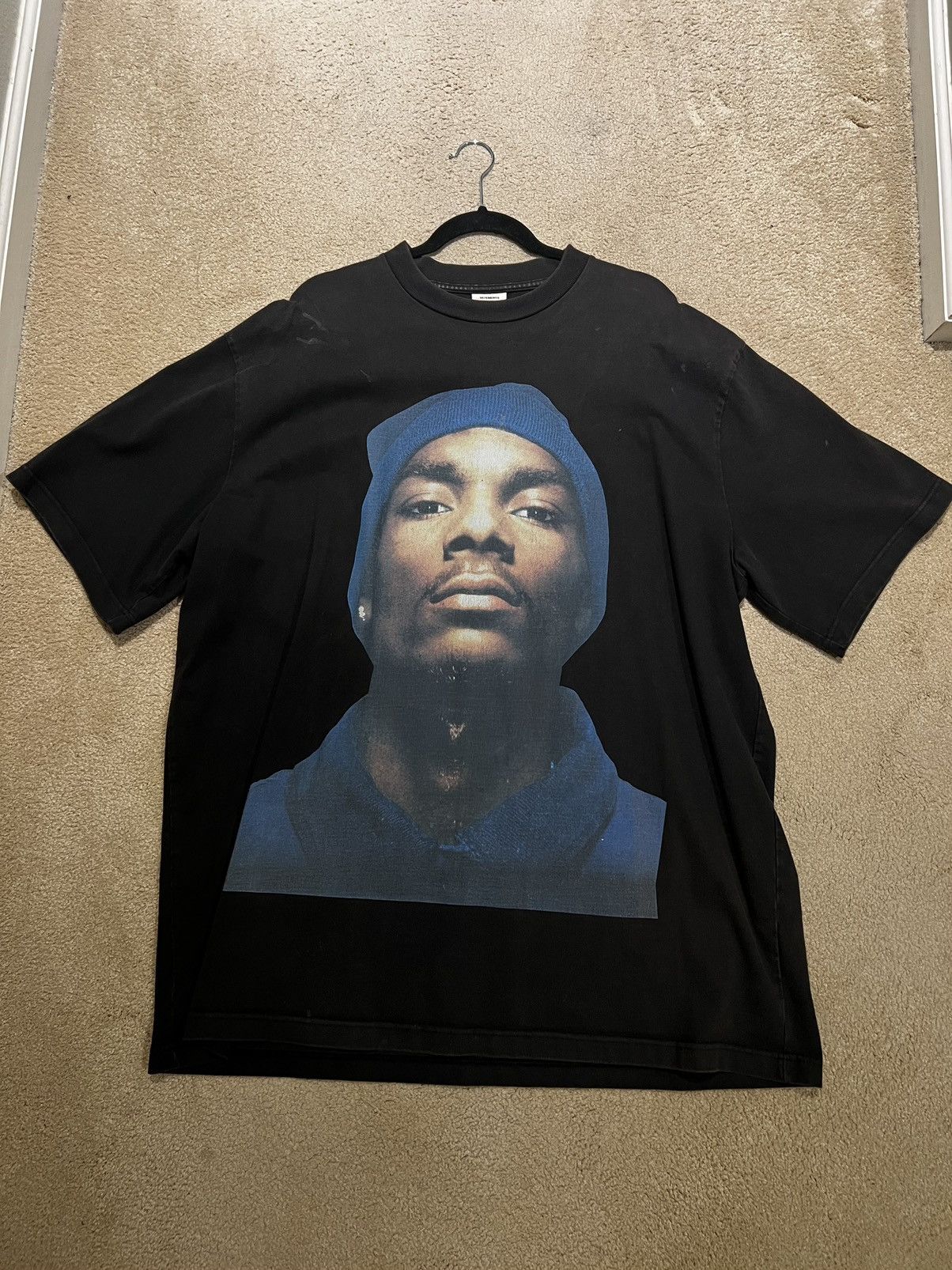 Vetements *RARE* Vetements Snoop Dogg Tshirt Homme version | Grailed