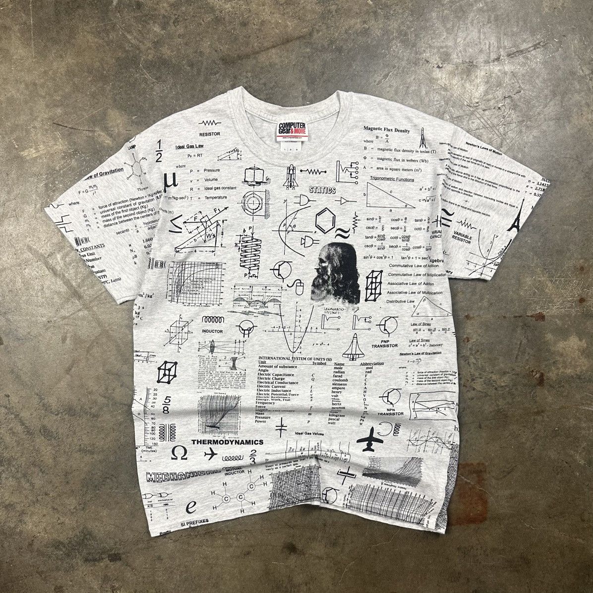 Other Vintage Y2K Computer Gear & More AOP Graphic Tee Size US L / EU 52-54 / 3 - 1 Thumbnail