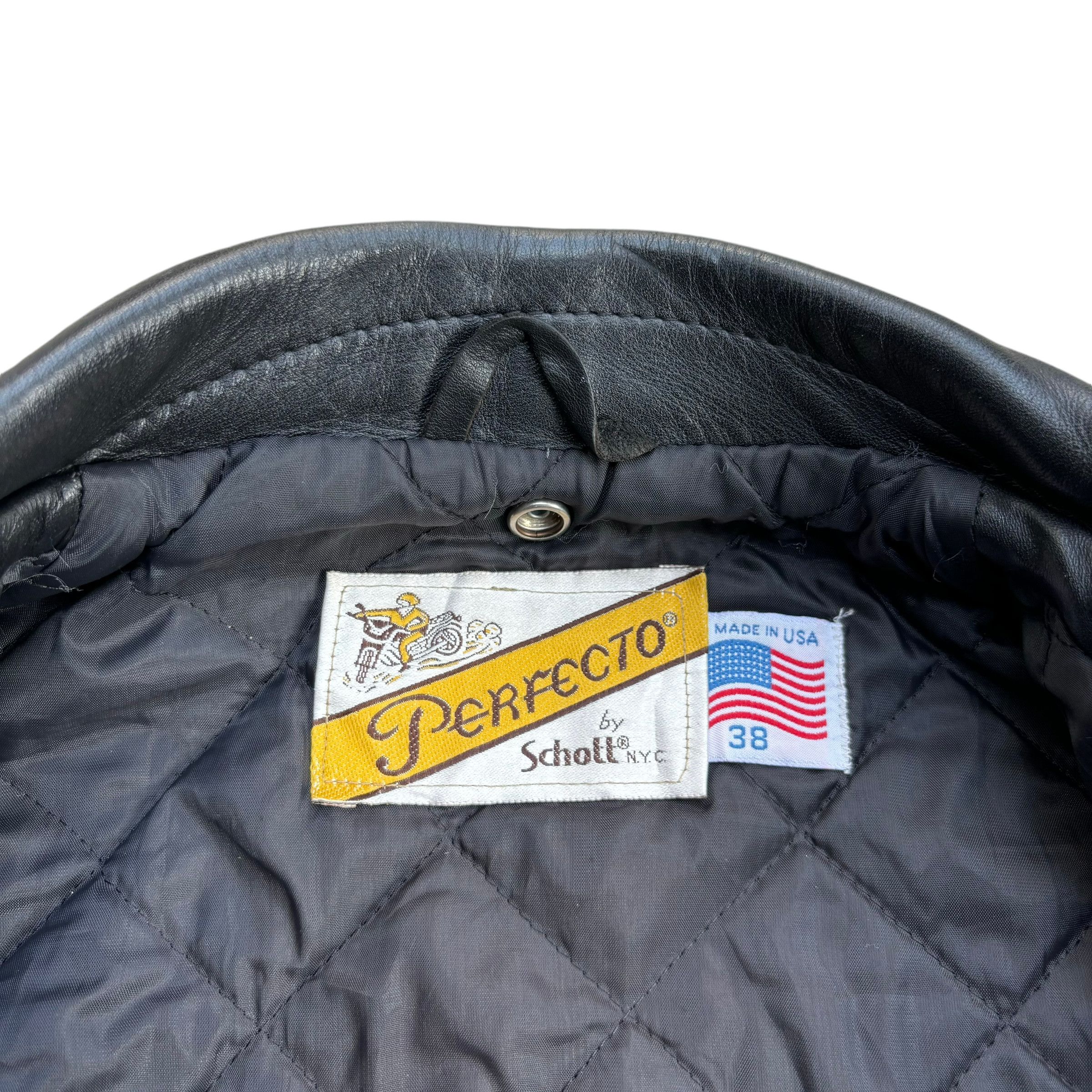 Schott Vintage Schott Perfecto 618 Leather Jacket Size US M / EU 48-50 / 2 - 11 Thumbnail