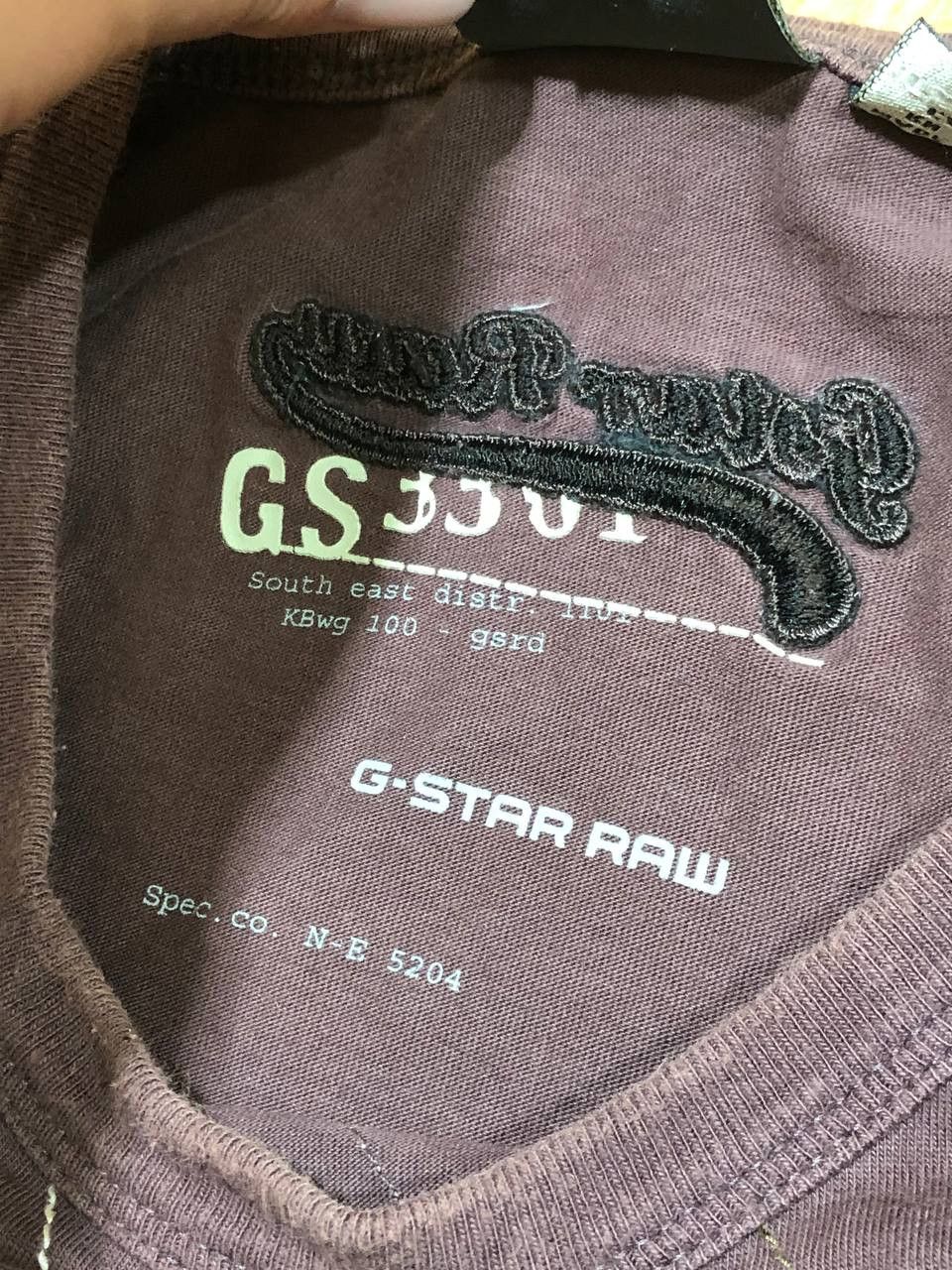 G-Star Vintage T-Shirt big print G-Star Raw logo crazy Y2K Size US XL / EU 56 / 4 - 3 Thumbnail