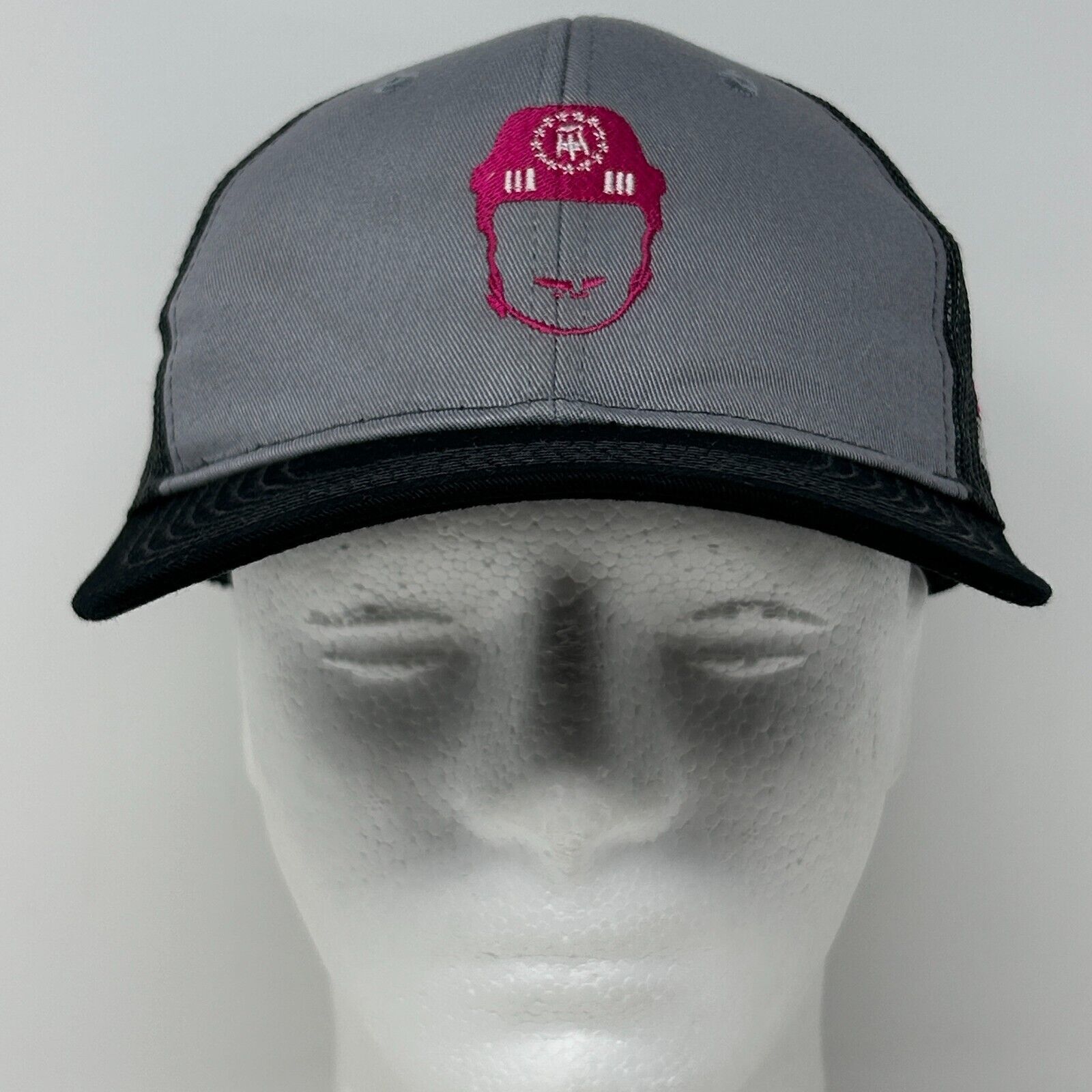 Port Authority Spittin Chiclets Pink Whitney Trucker Hat Baseball Cap Size ONE SIZE - 2 Thumbnail